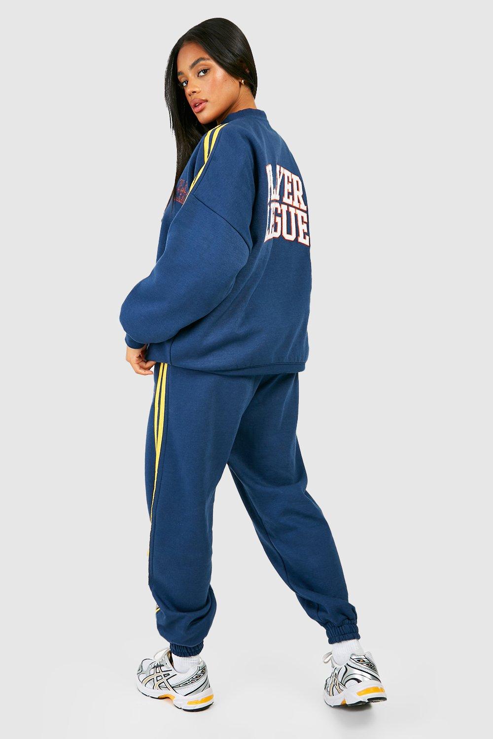 Womens best sale sweatshirt tracksuit