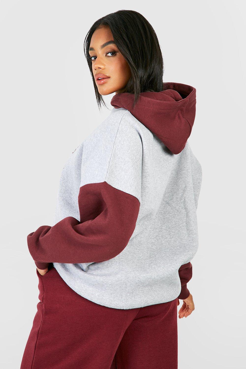 Double layer best sale hoodie women's