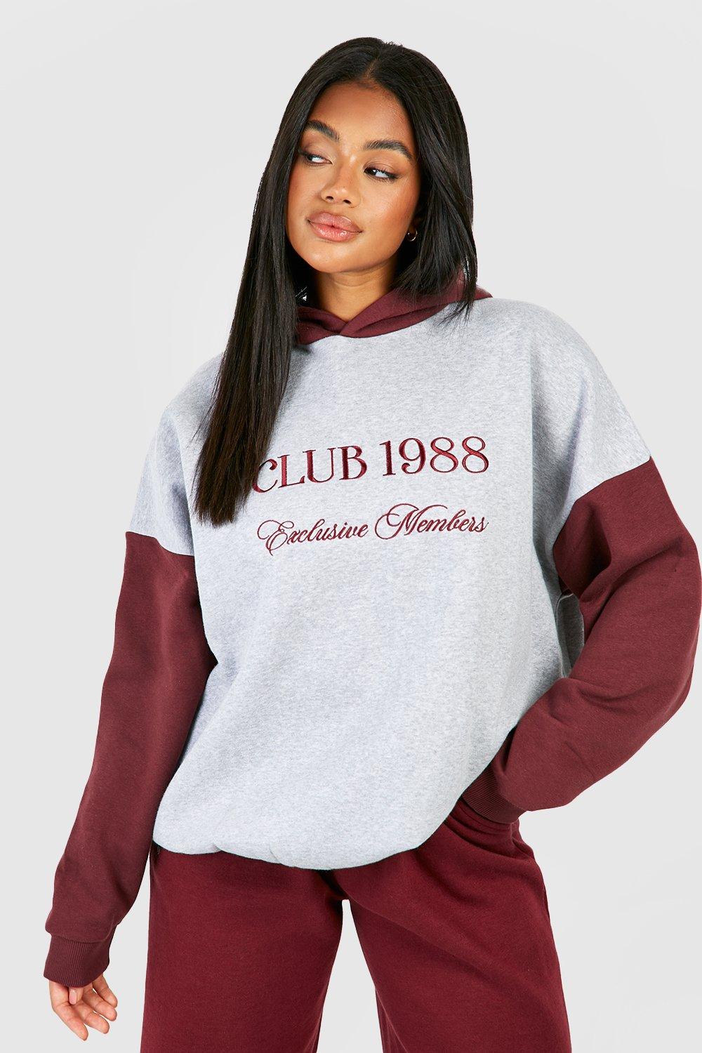 Double hooded store sweatshirt womens