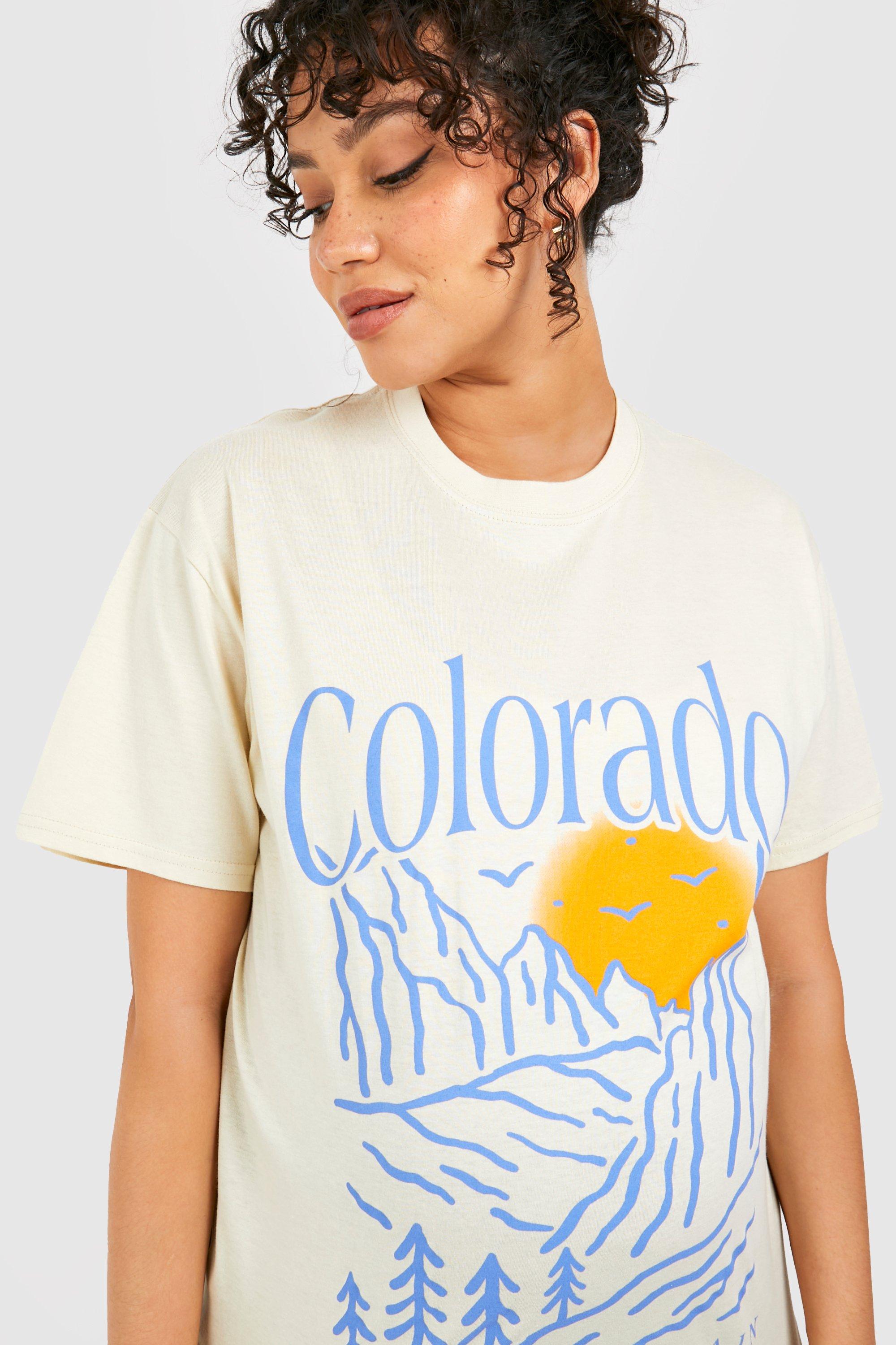 Maternit T shirt de grossesse imprim Colorado boohoo