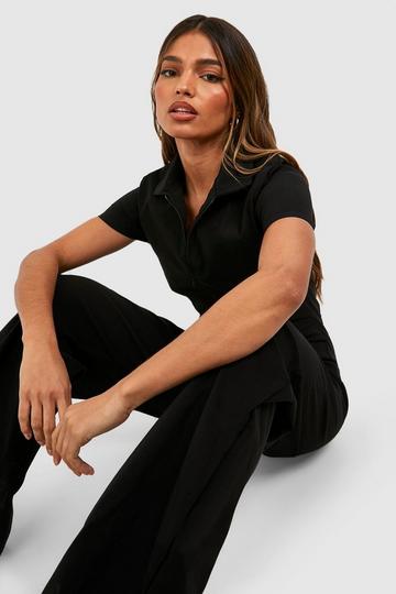 Bengaline Straight Leg Boilersuit black