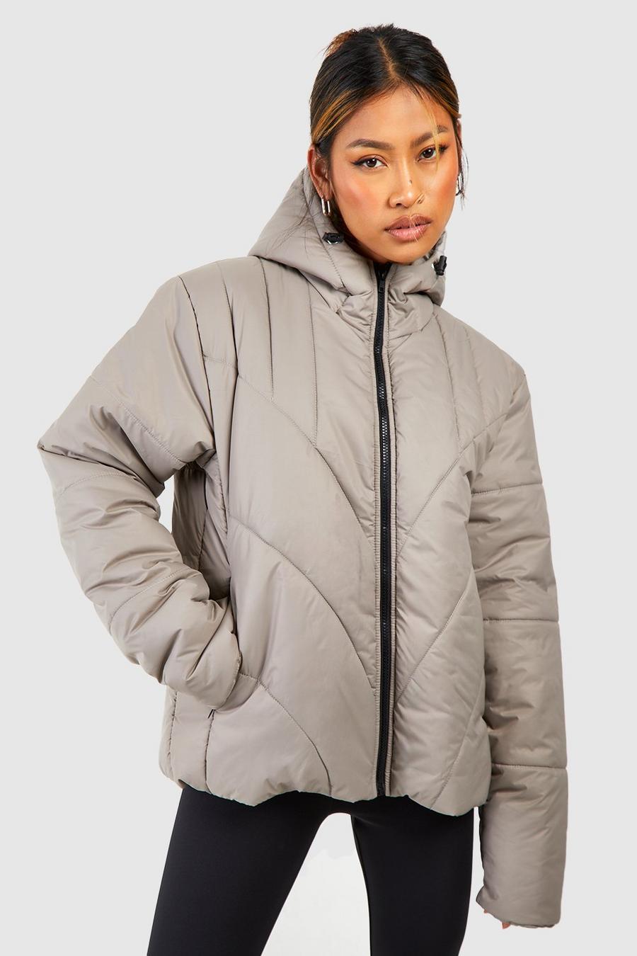 Quilted Hooded Puffer Jacket