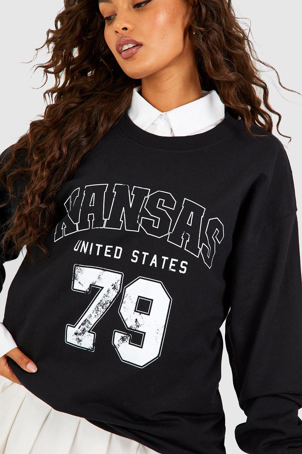 Boohoo oversized online sweatshirt