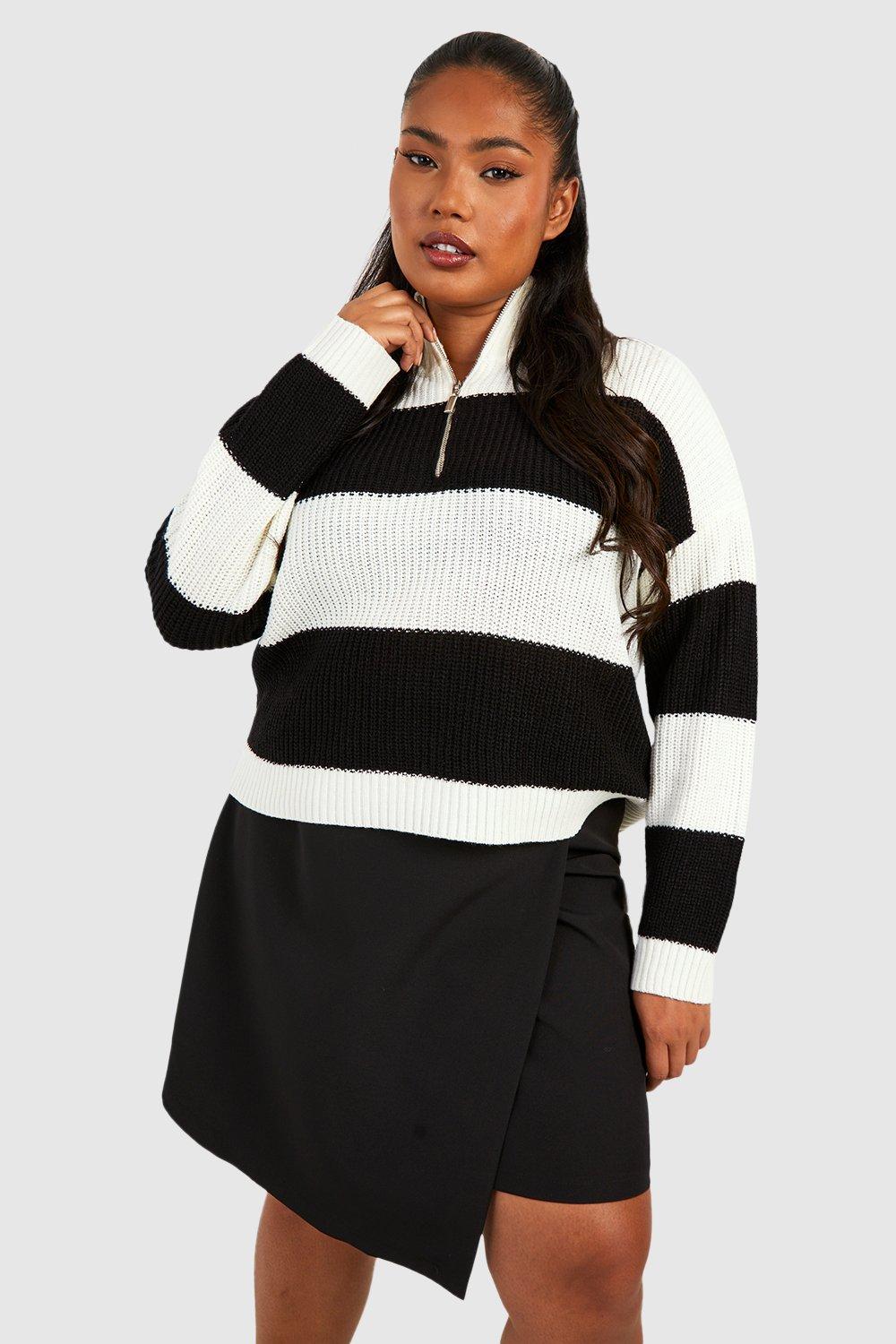 Button detail outlet wrap sweater