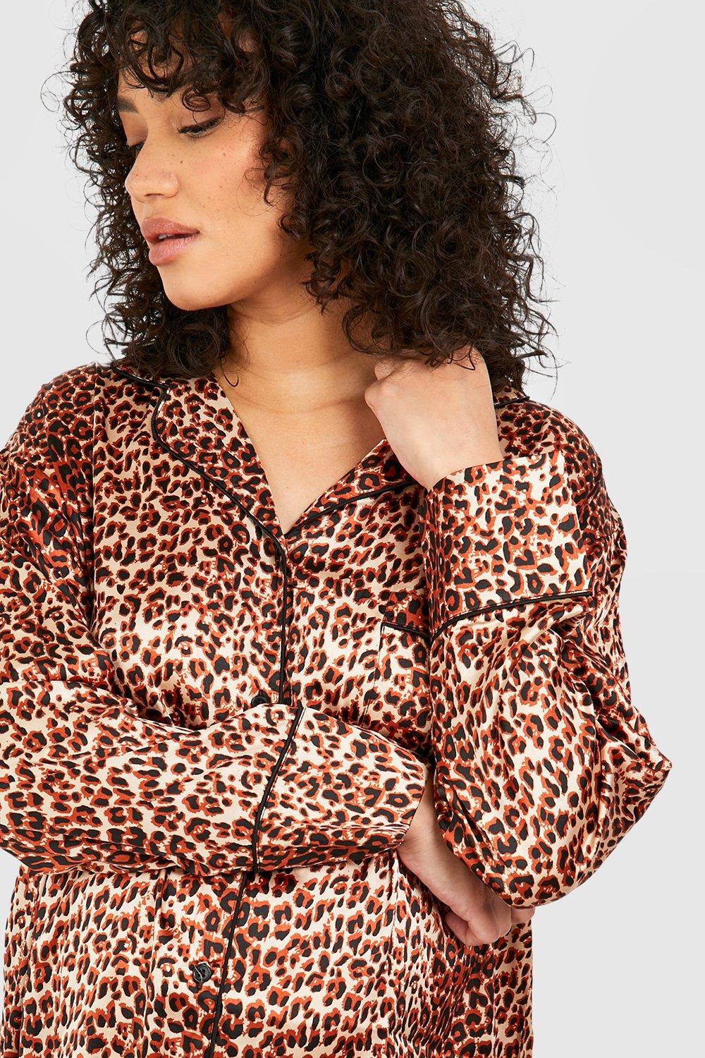 Leopard print nightshirt sale