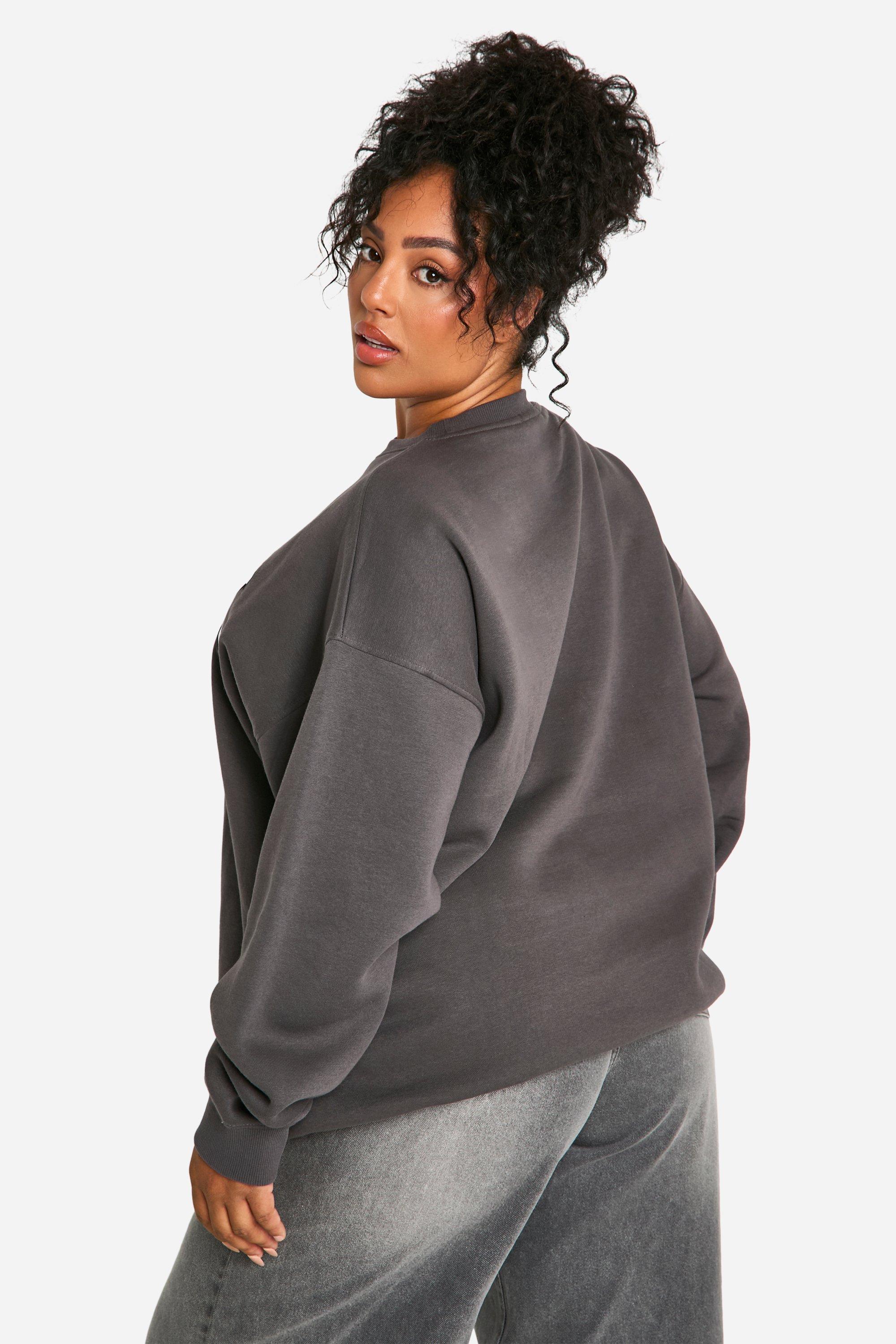 Oversized sweatshirts plus on sale size