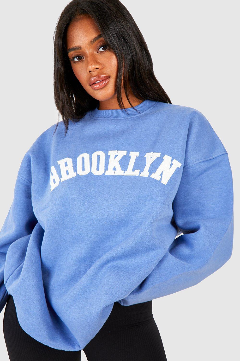 Brooklyn Applique Oversized Sweatshirt