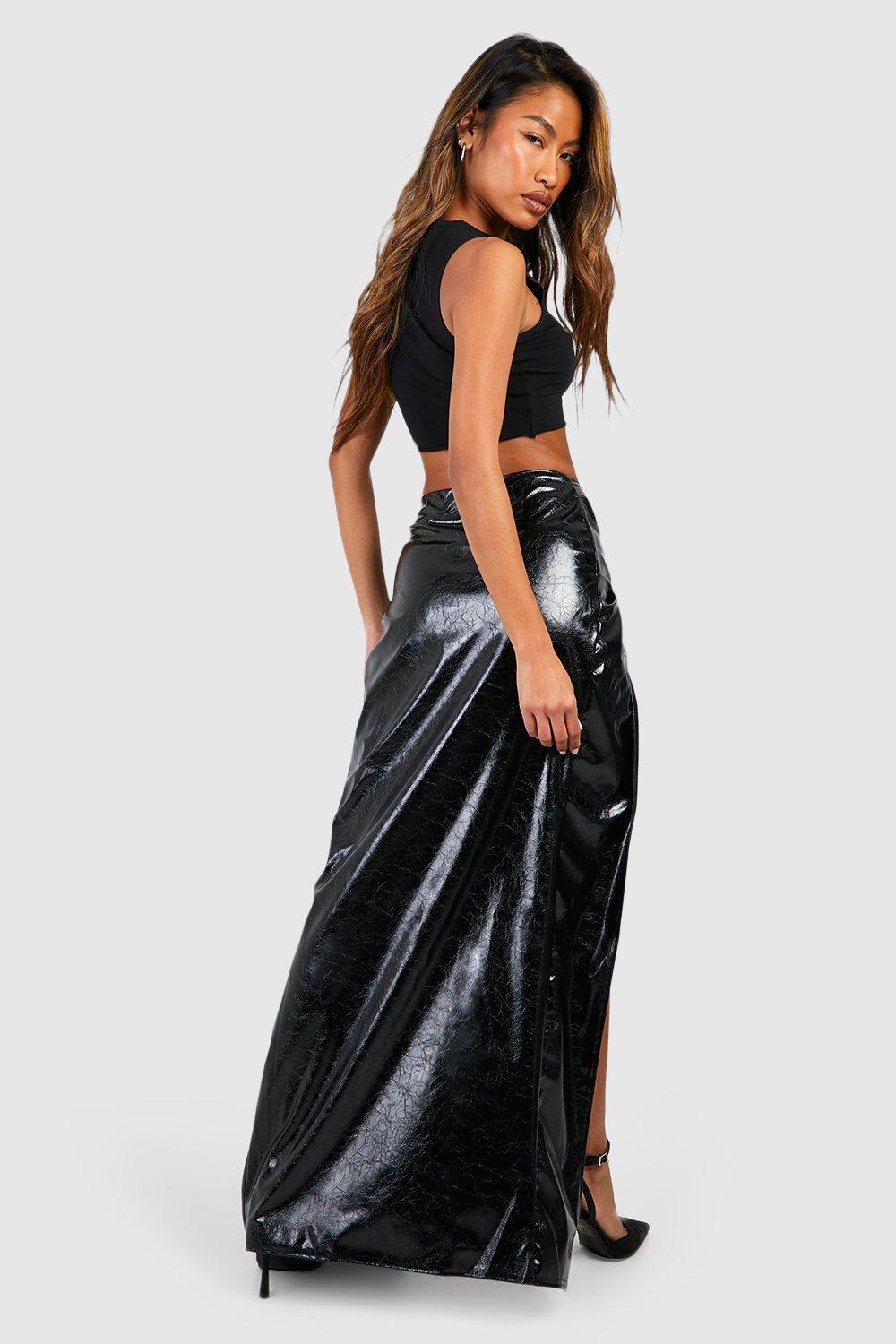 Vinyl 2025 split skirt