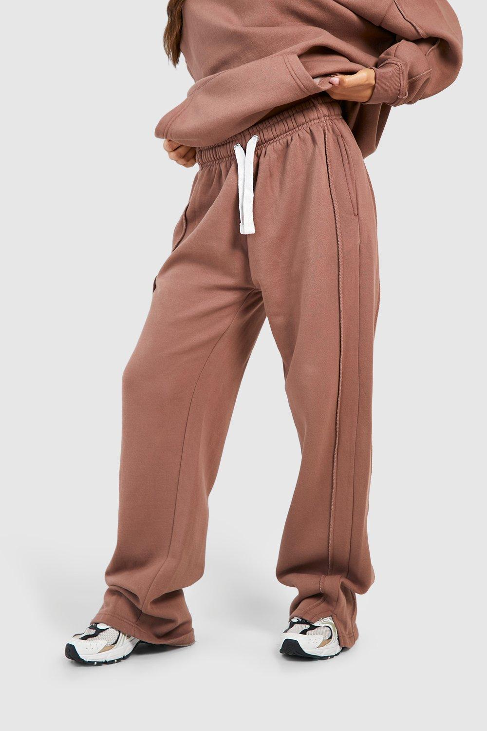 Jogger pants with seam detail - Women