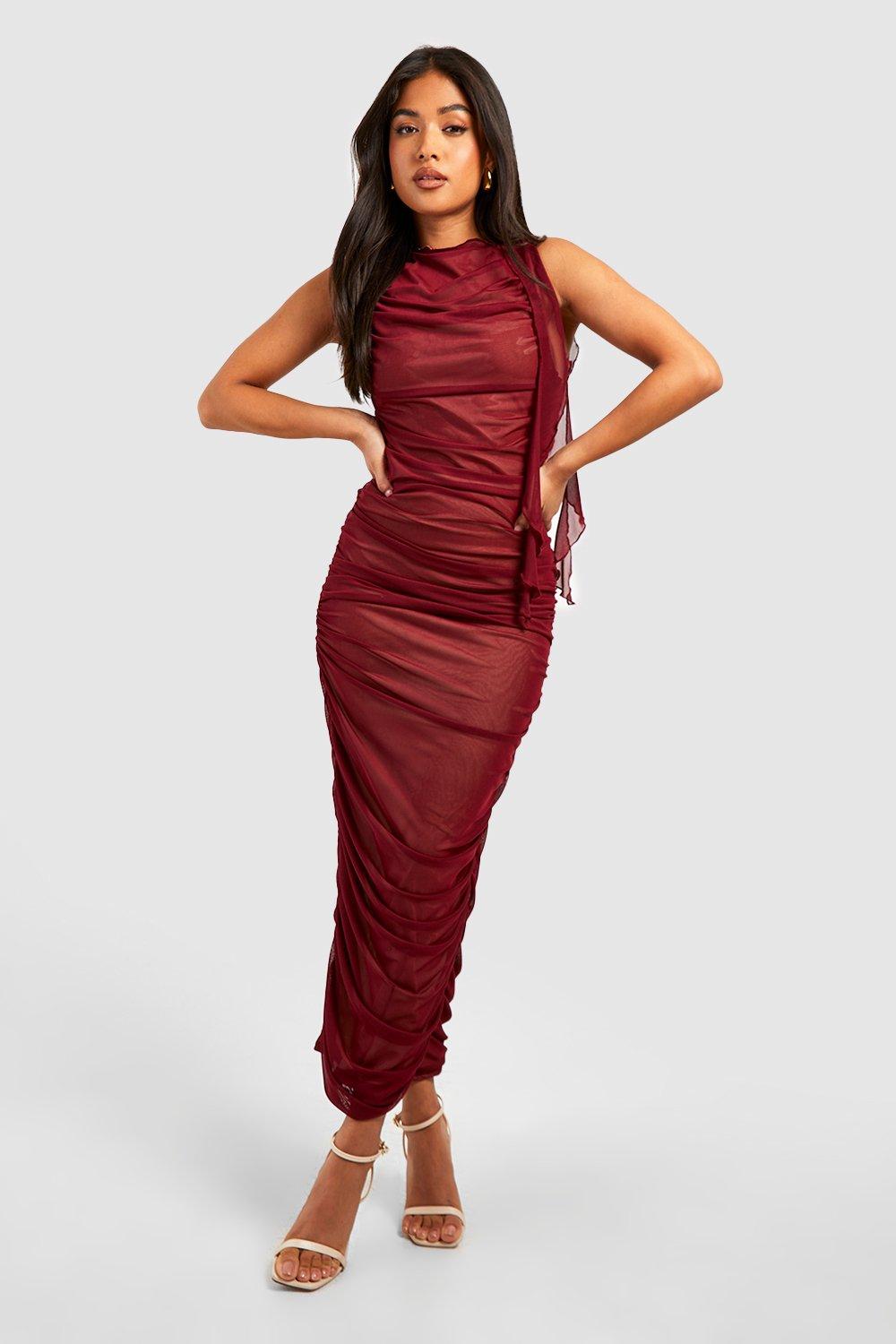 Boohoo discount robe ceremonie