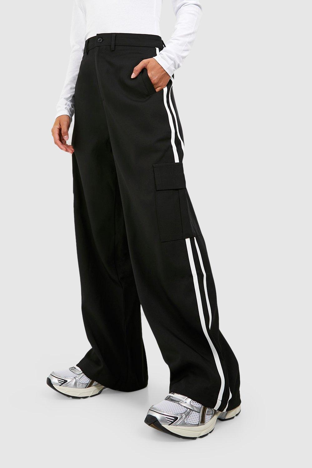 Wide leg sales sports trousers