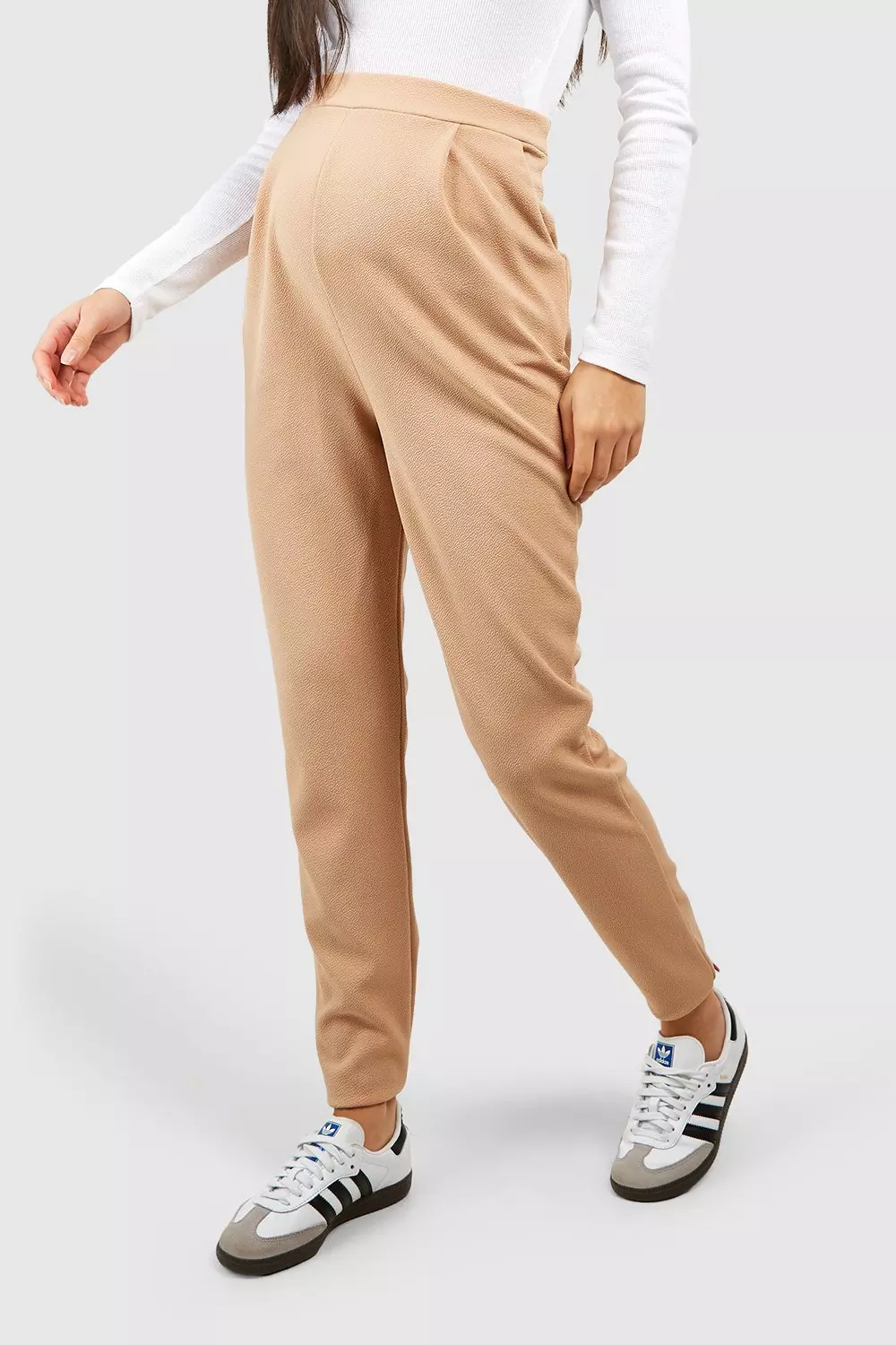 Stone Maternity Tailored Tapered Trouser alternative image