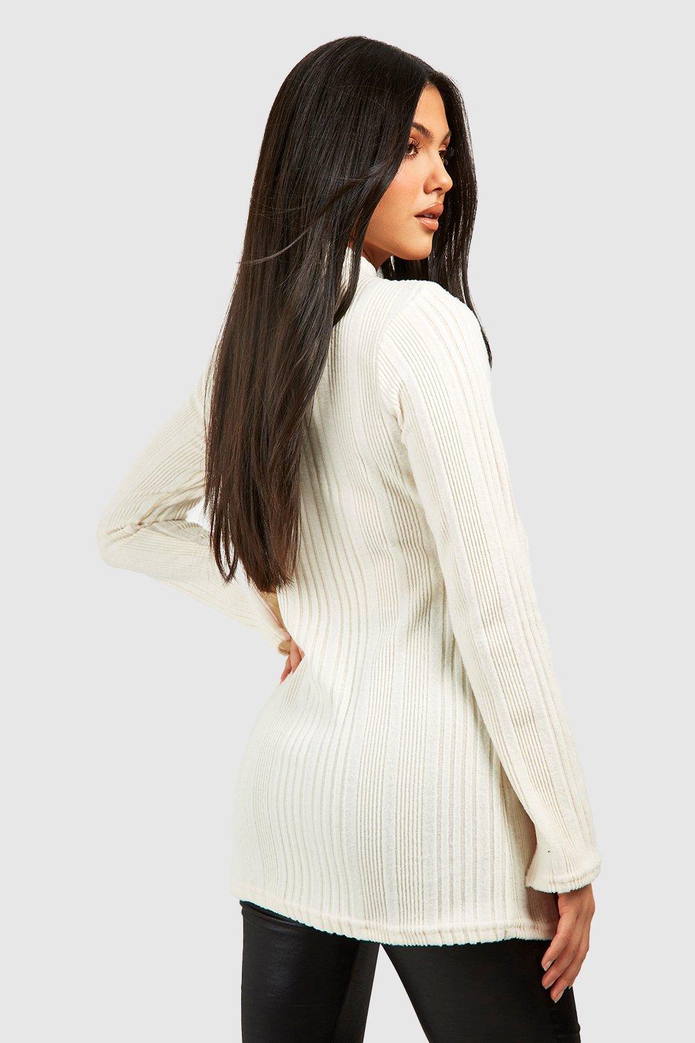 Boohoo cream outlet jumper