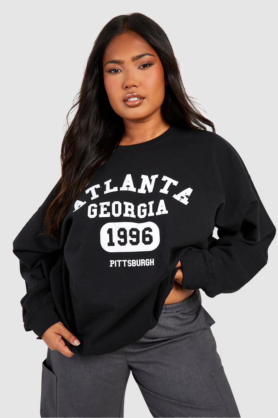 Black Plus Atlanta Oversize sweatshirt image number 1
