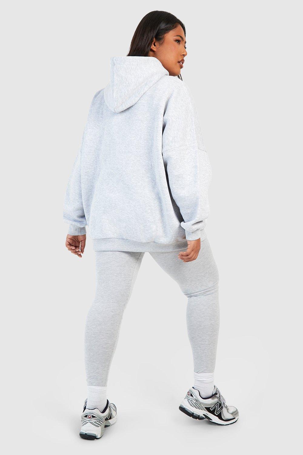 Ensemble avec sweat et legging à coutures contrastantes