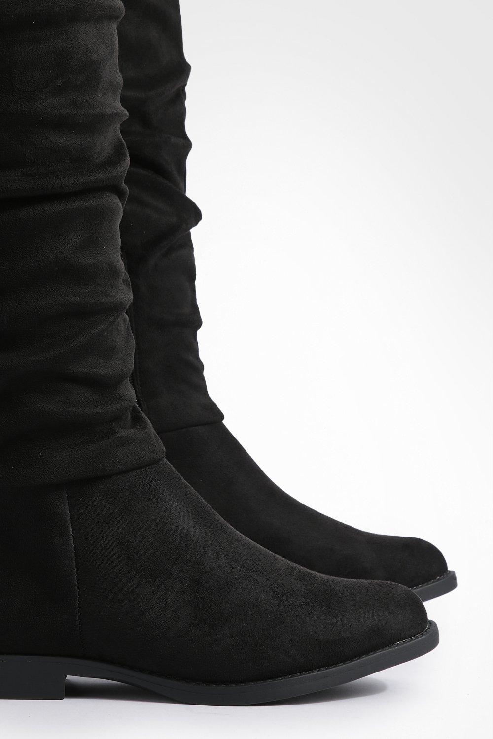 Ruched boots uk sale