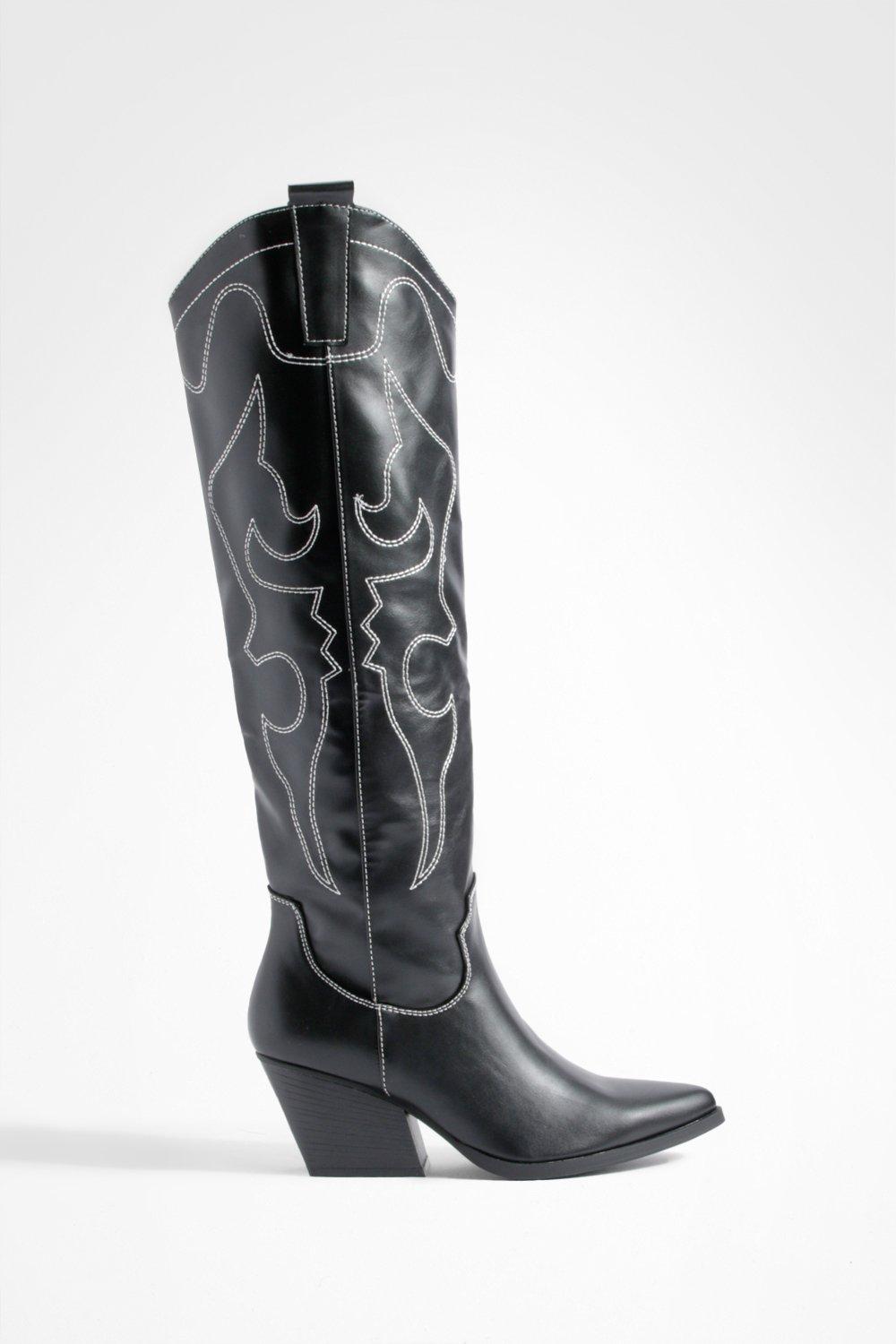 River island cowboy store boots