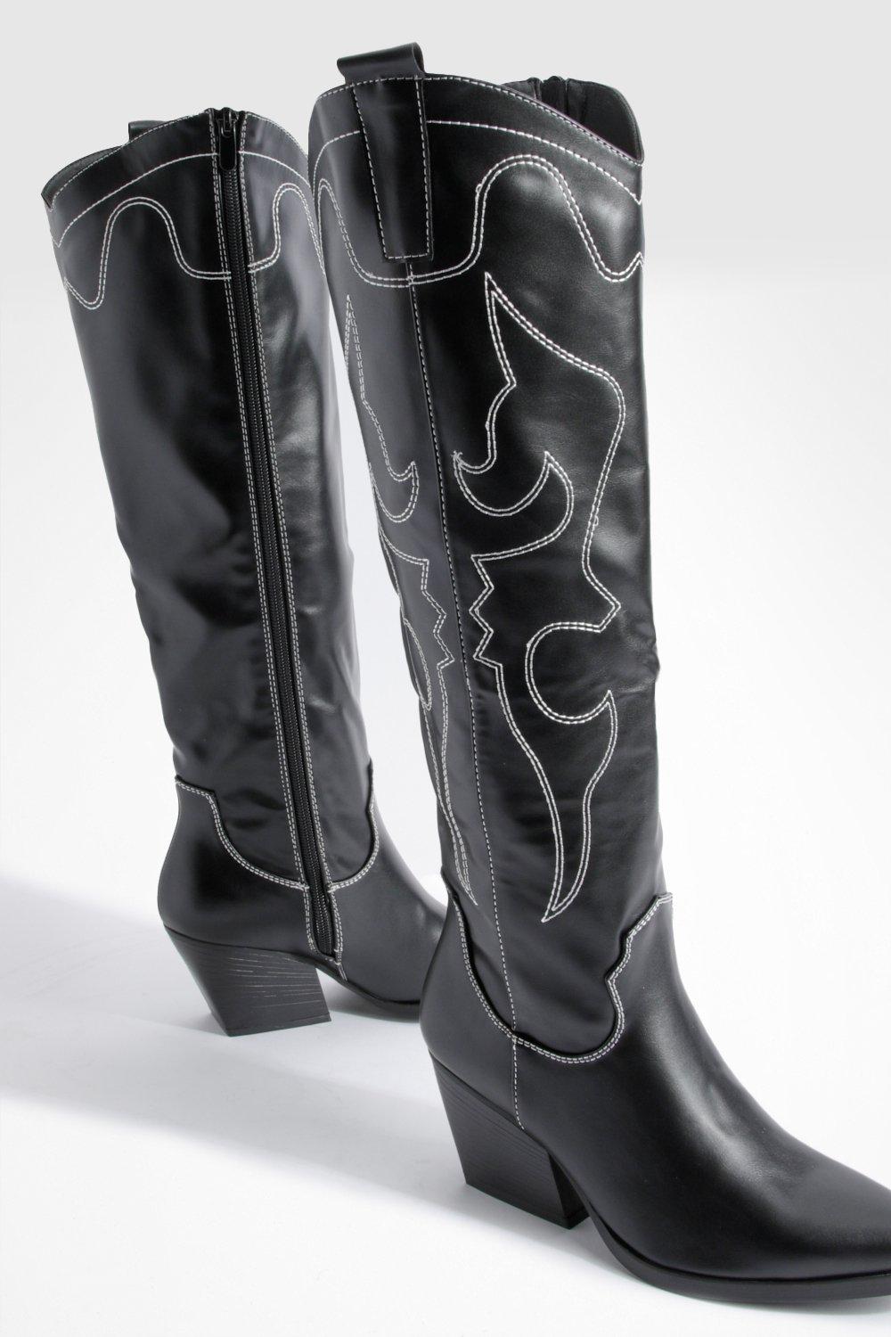 Boohoo store western boots