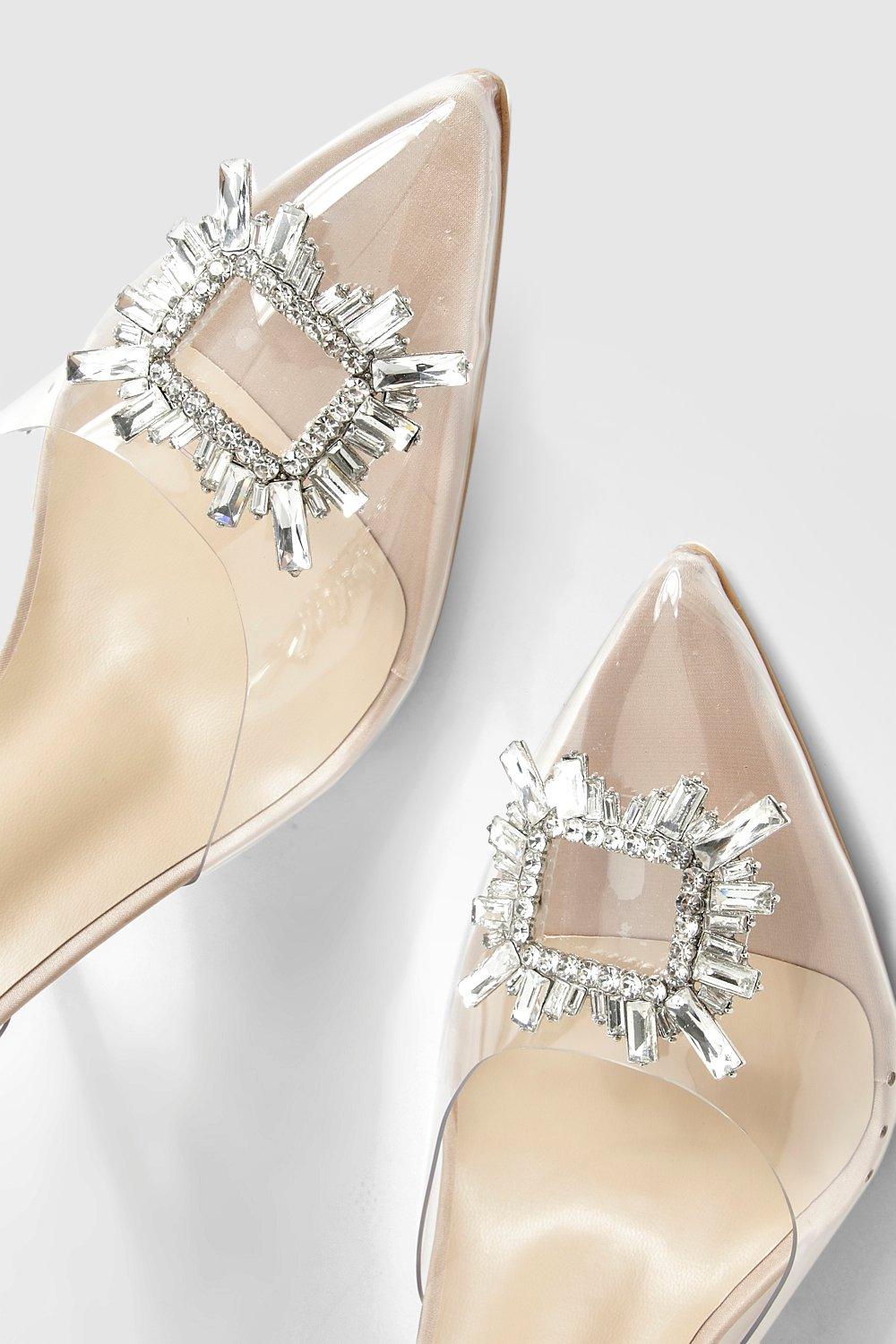 Charlize Embellished Ballerina Shoes Wide E Fit Simply Comfort