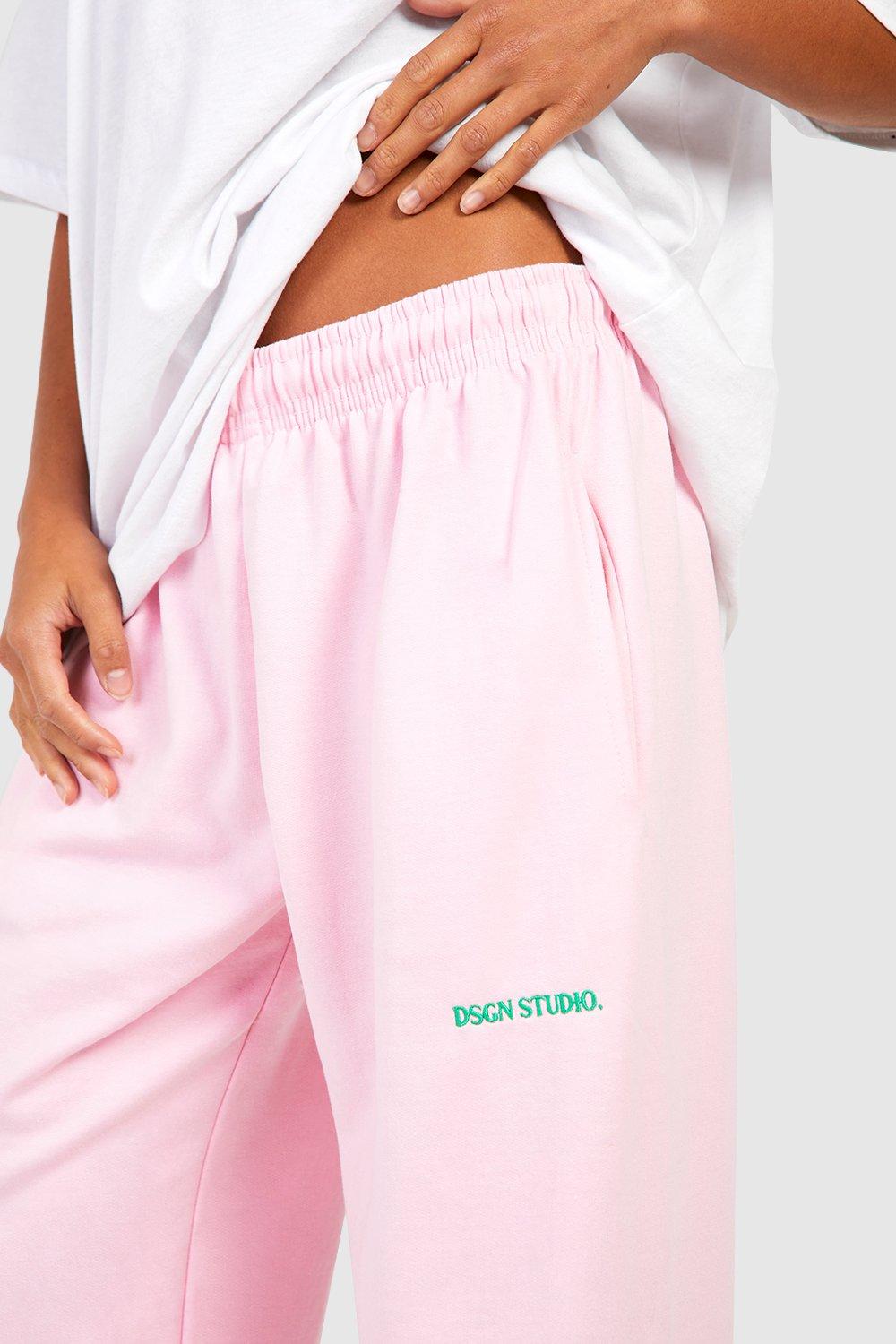 Boohoo 2025 pink sweatpants