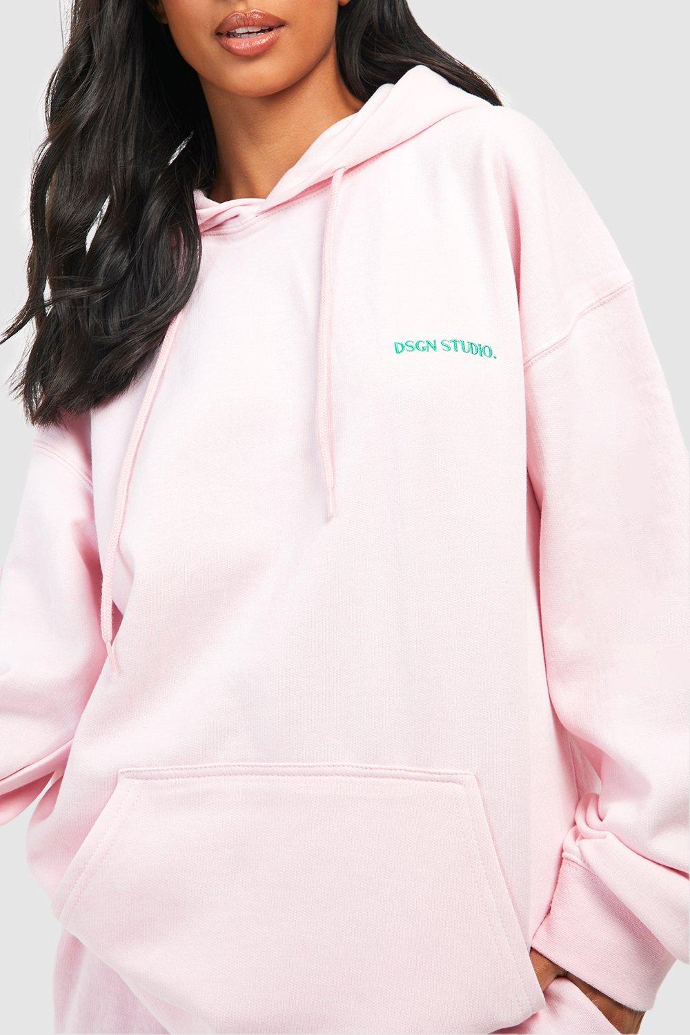 Pink champion outlet hoodie nz