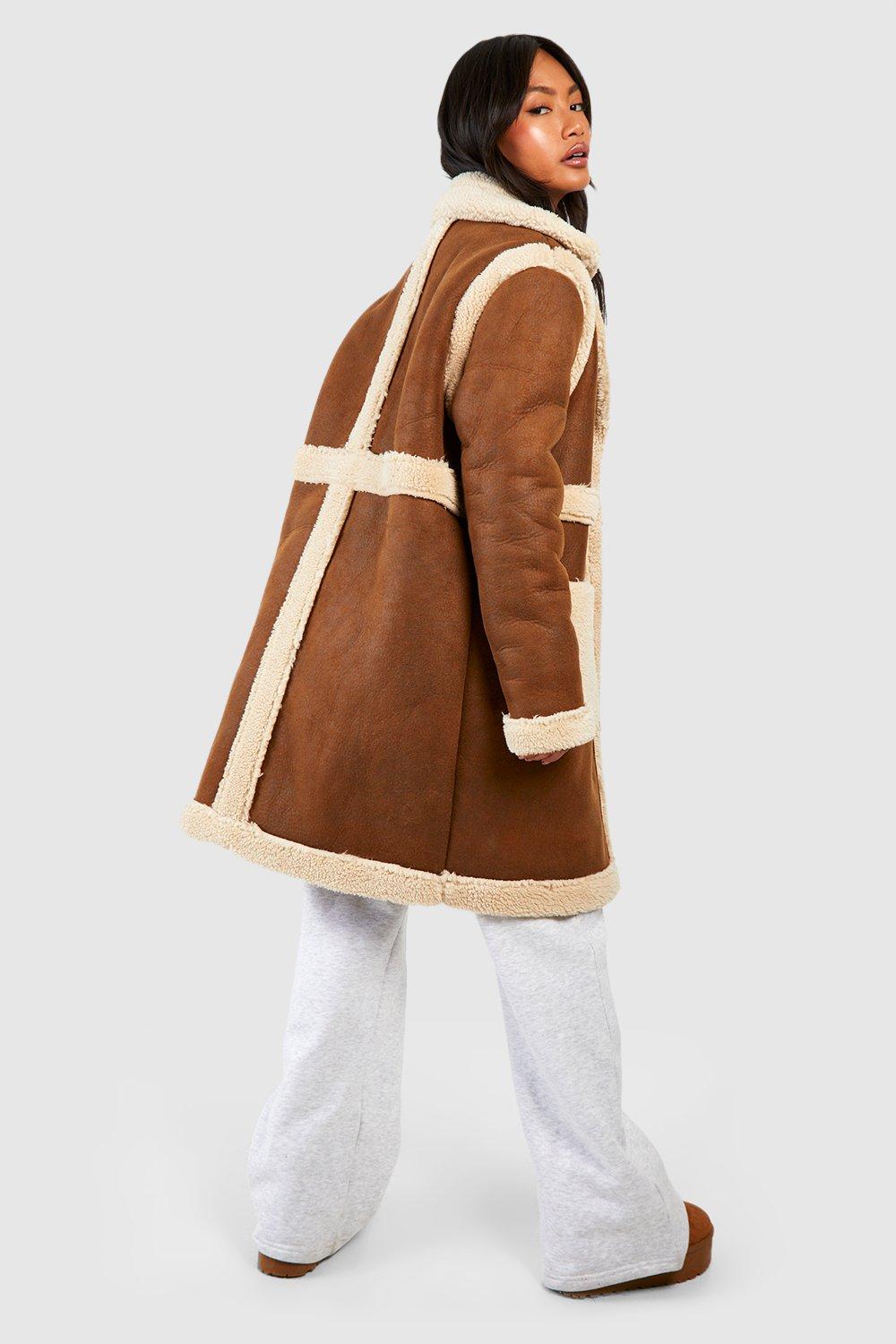 Acne teddy coat hotsell