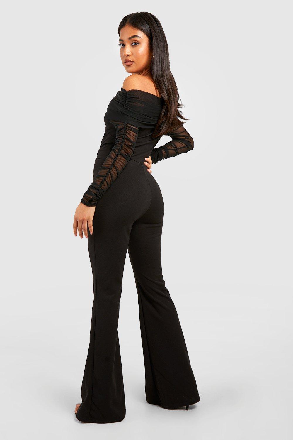 Long sleeve shop bardot jumpsuit