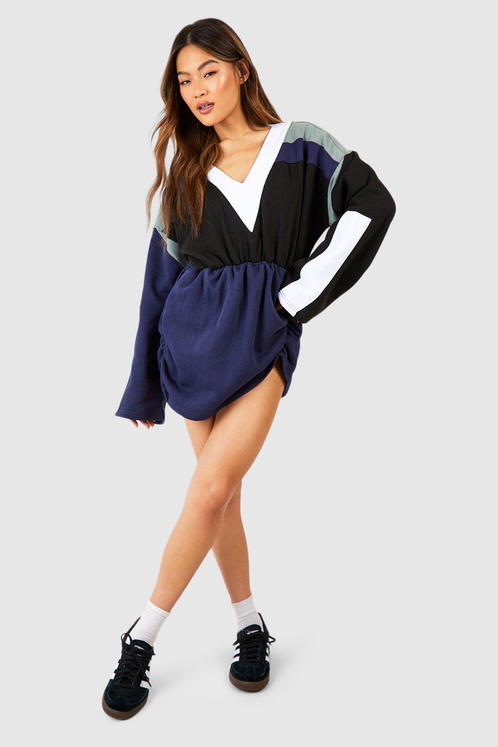 Boohoo on sale sweat dress