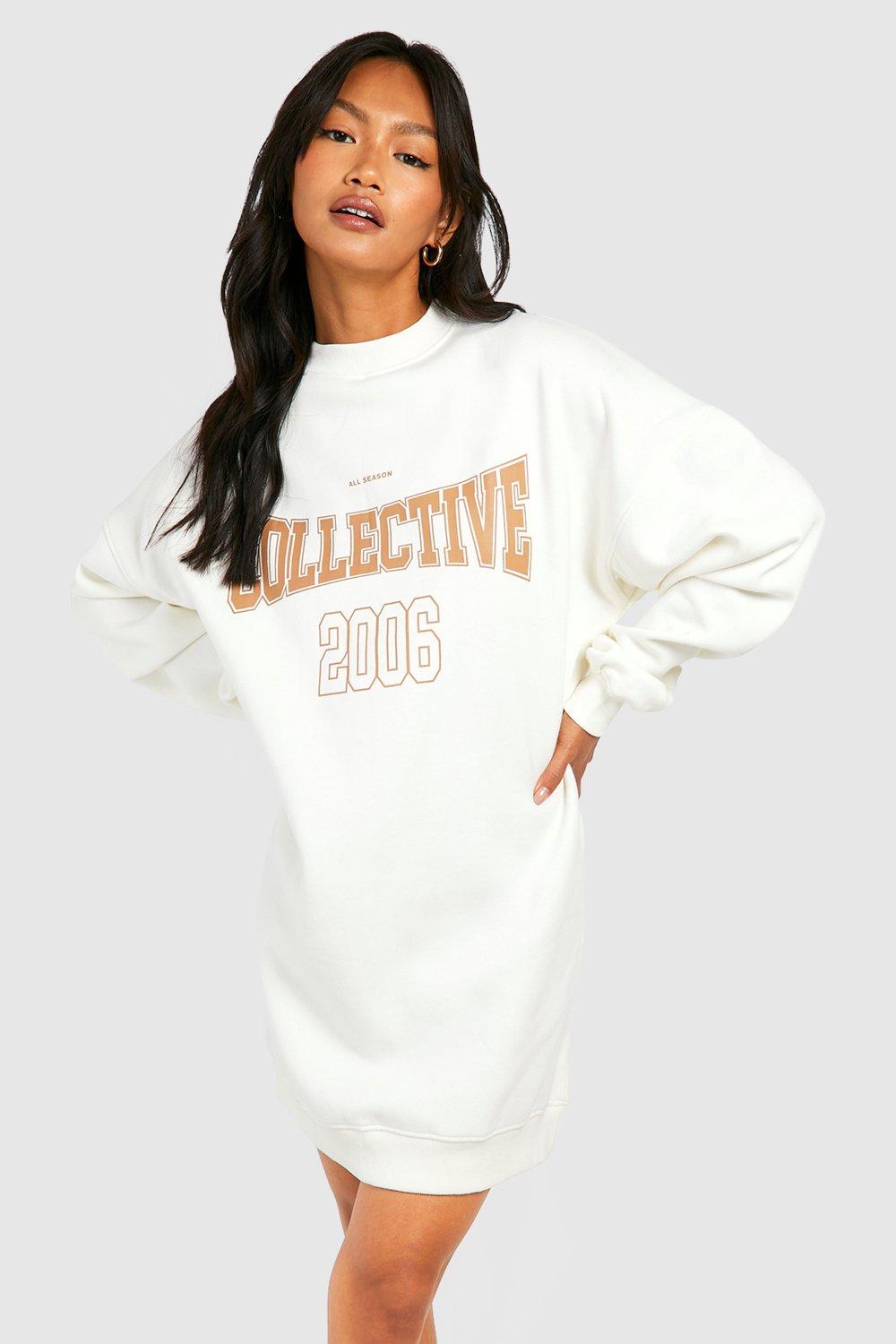 Collective Sweat Dress boohoo