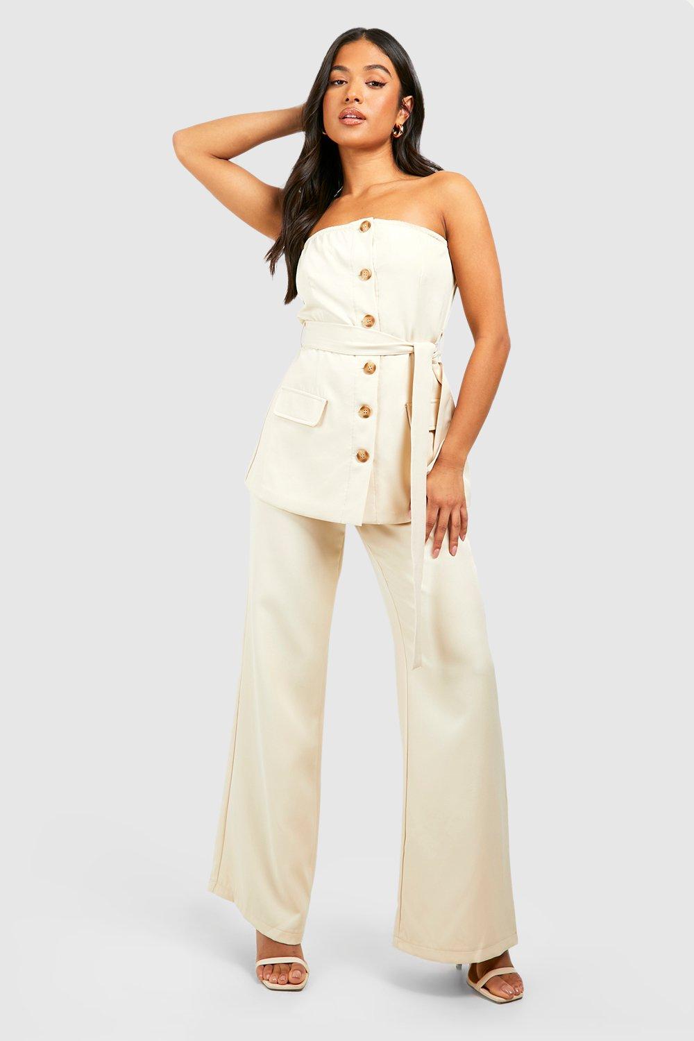 Wide leg hotsell petite dress pants