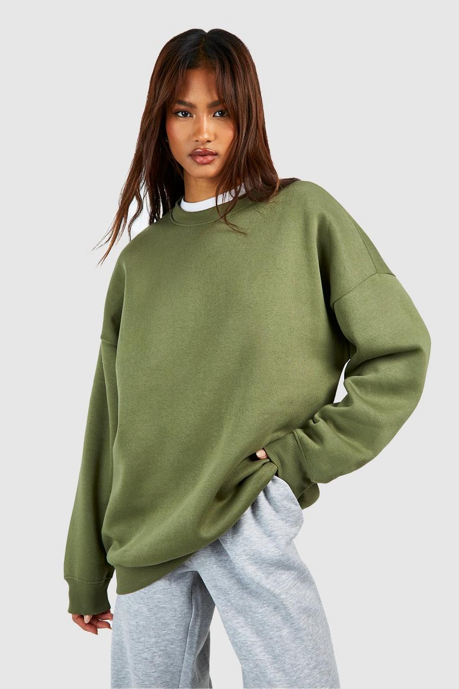 Khaki Tall Basic Sweatshirt image number 1