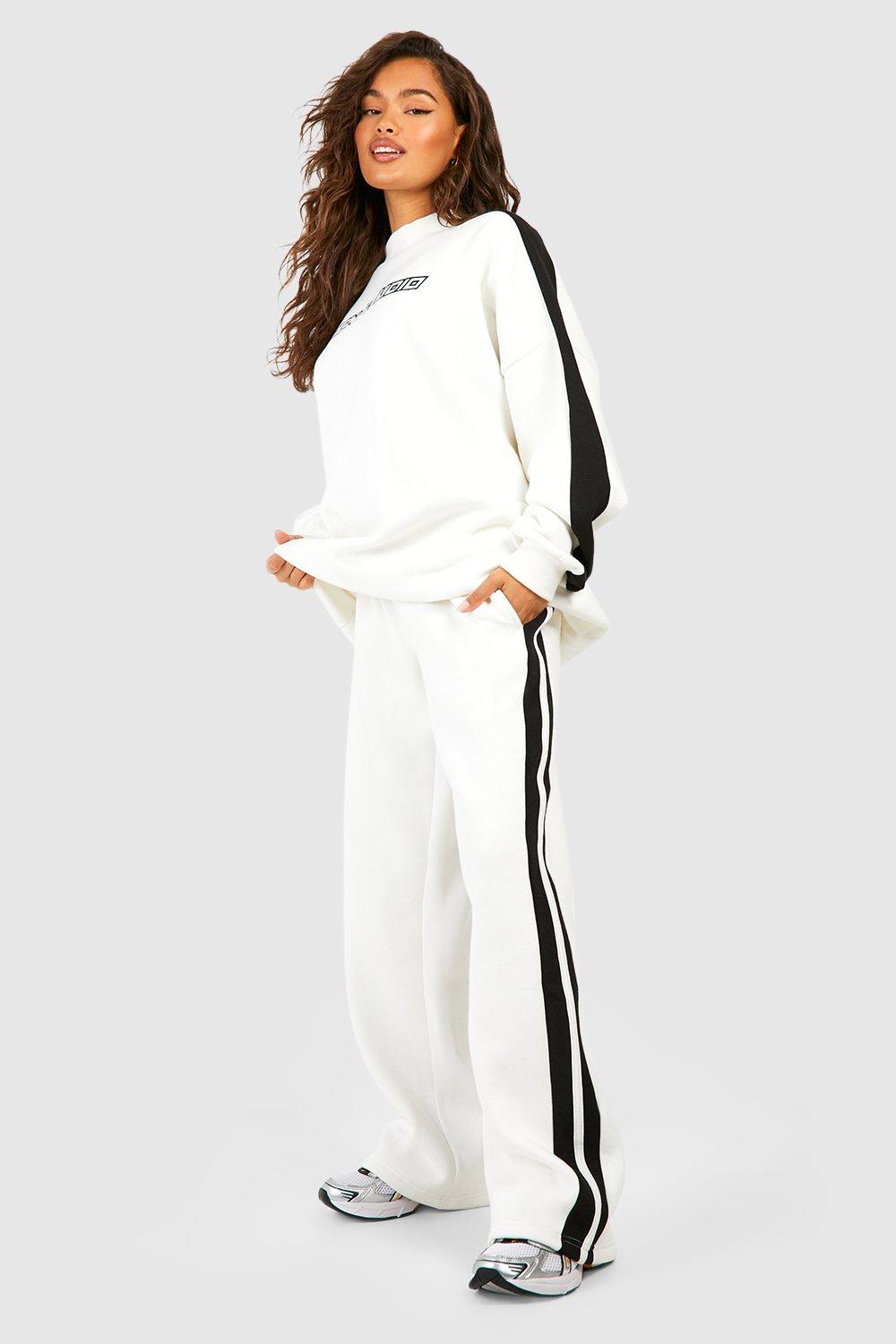 Side Stripe Straight Leg Jogger