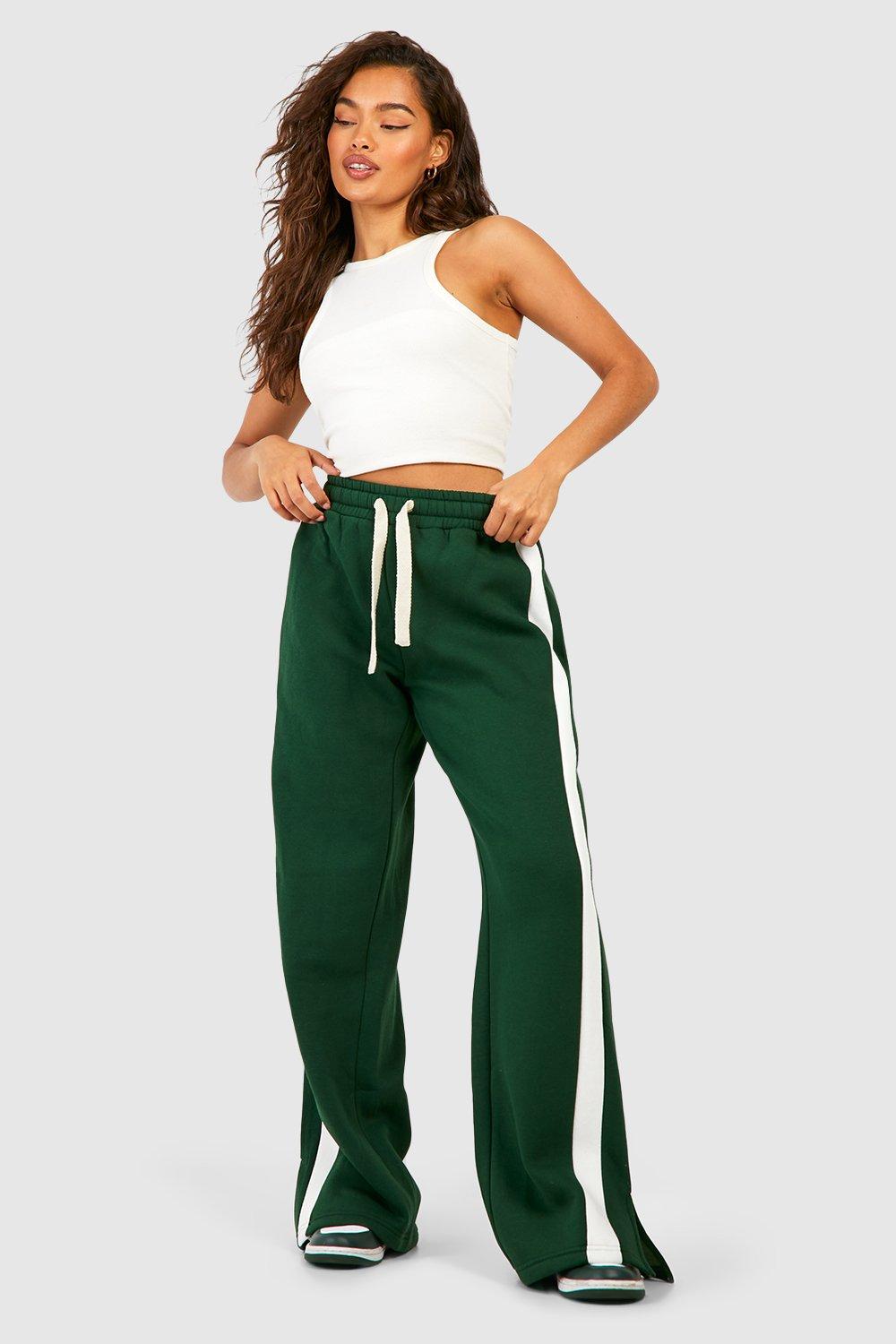 Split outlet colour sweatpants