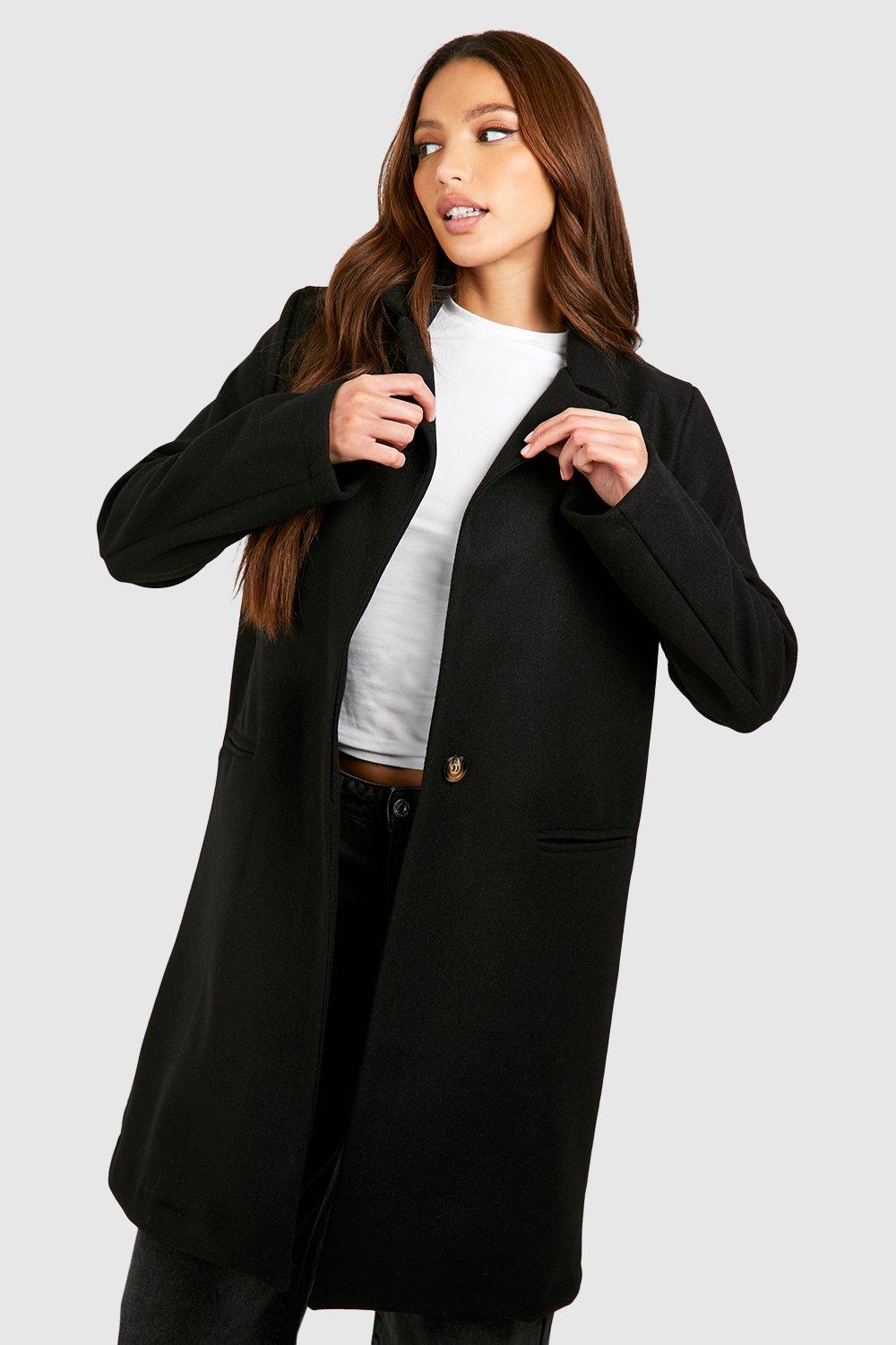 Womens tall wool coat sale