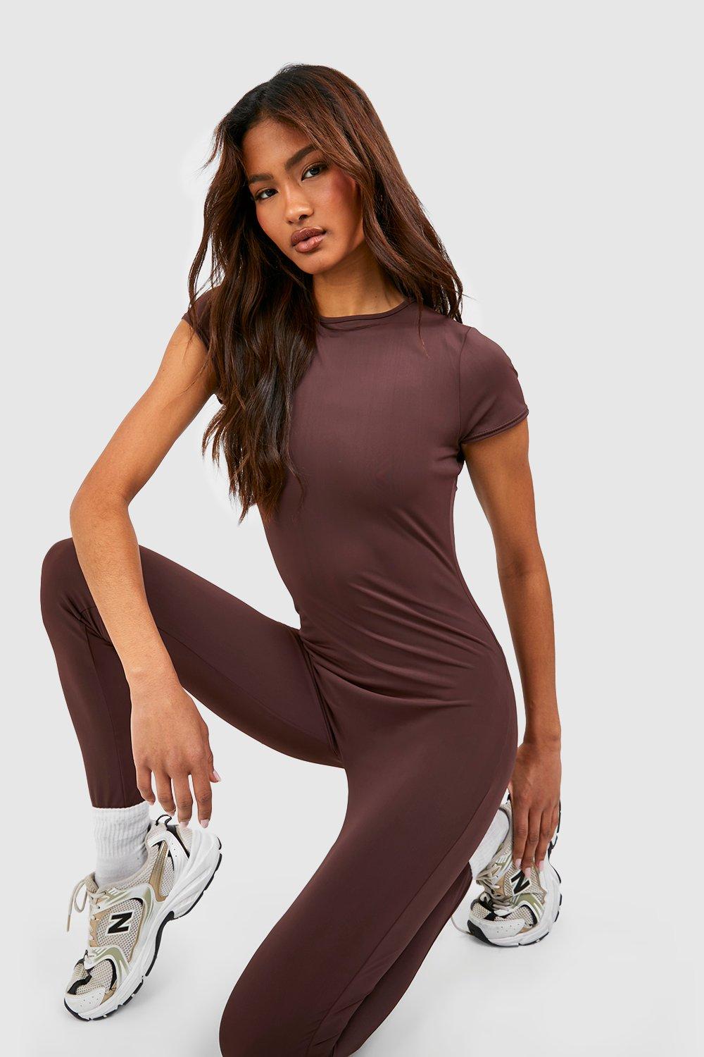 Tall Premium Matte Slinky Cap Sleeve Unitard