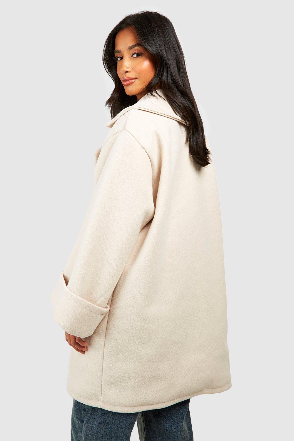 Cream on sale petite coat