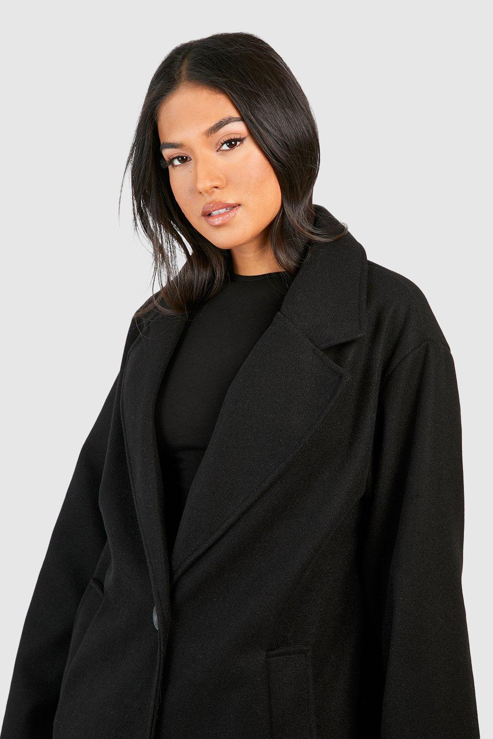 Petite wool car on sale coat