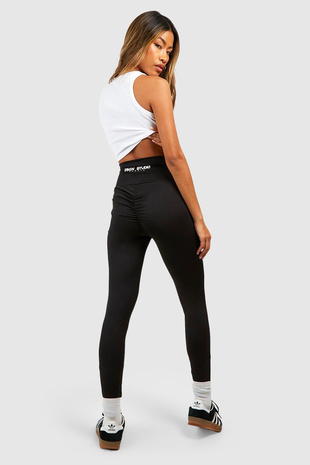 Dsgn Studio Sports Ruched Bum Sculpt Gym Legging