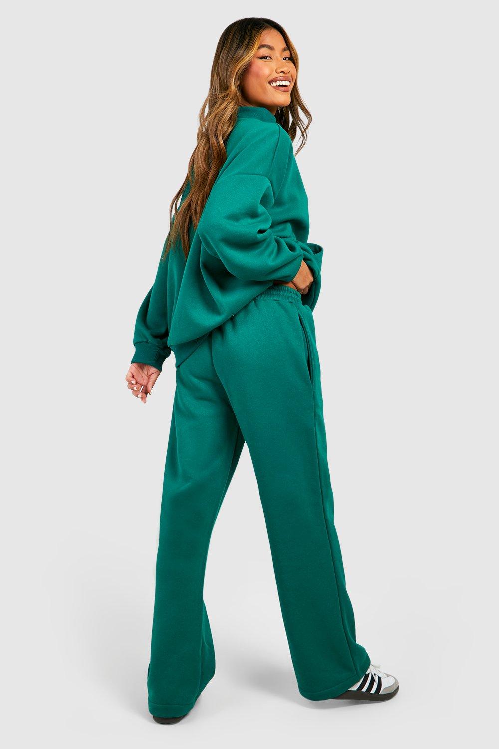 Emerald green tracksuit womens new arrivals