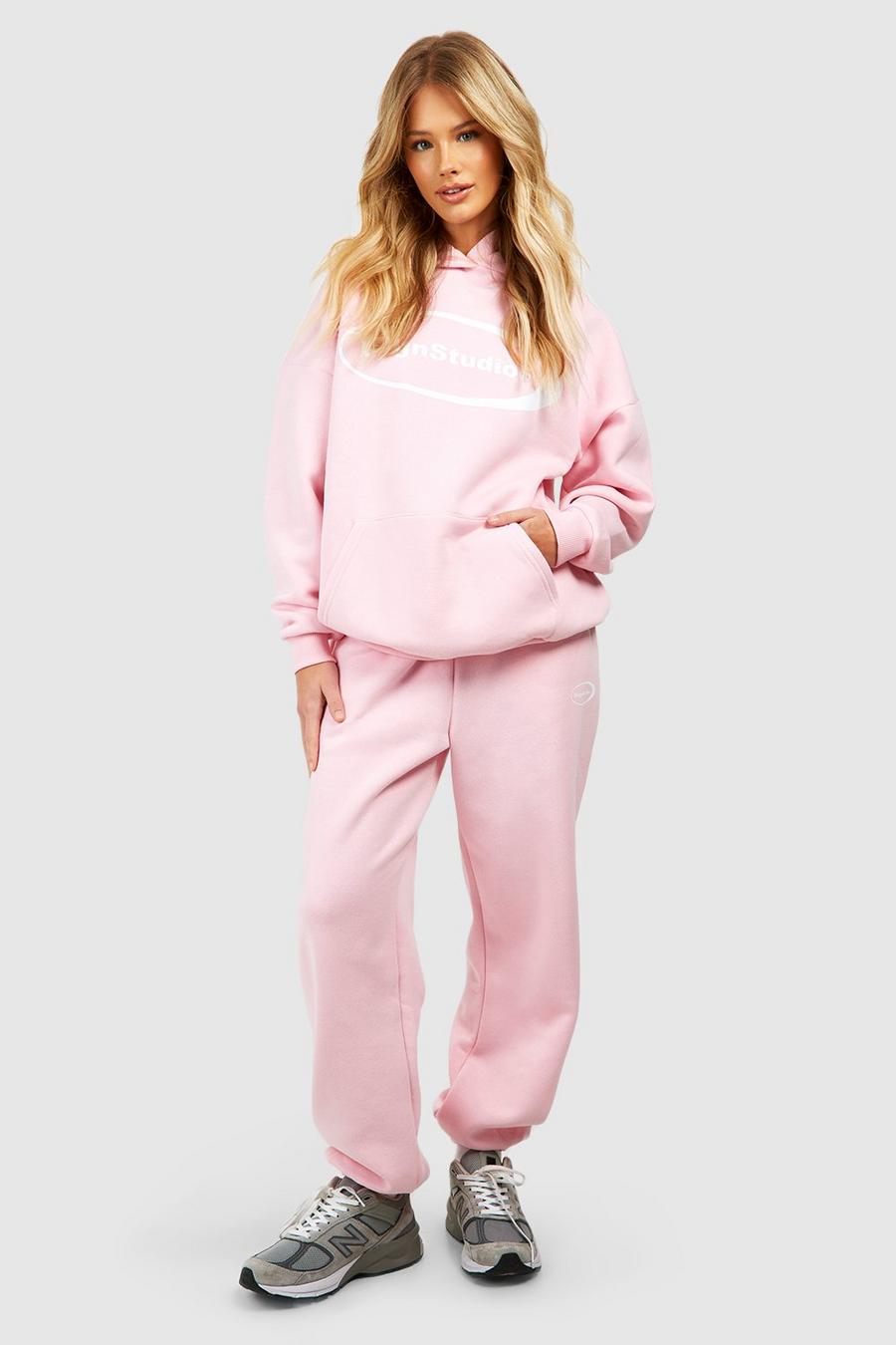 Oversize Dsgn Studio Trainingsanzug mit Kapuze, Pink image number 1