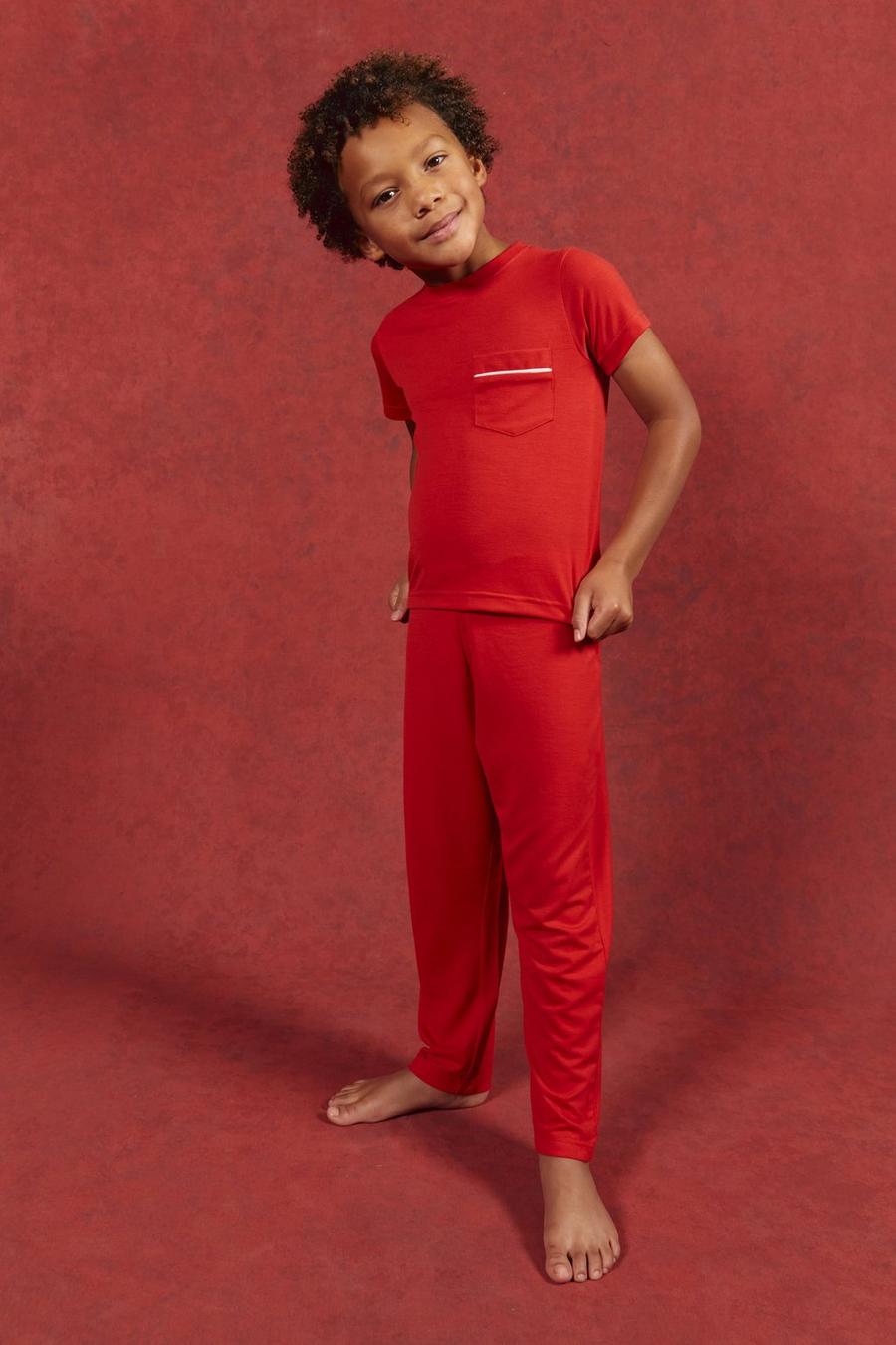 Pyjama de Noël assorti - Taille enfant, Red