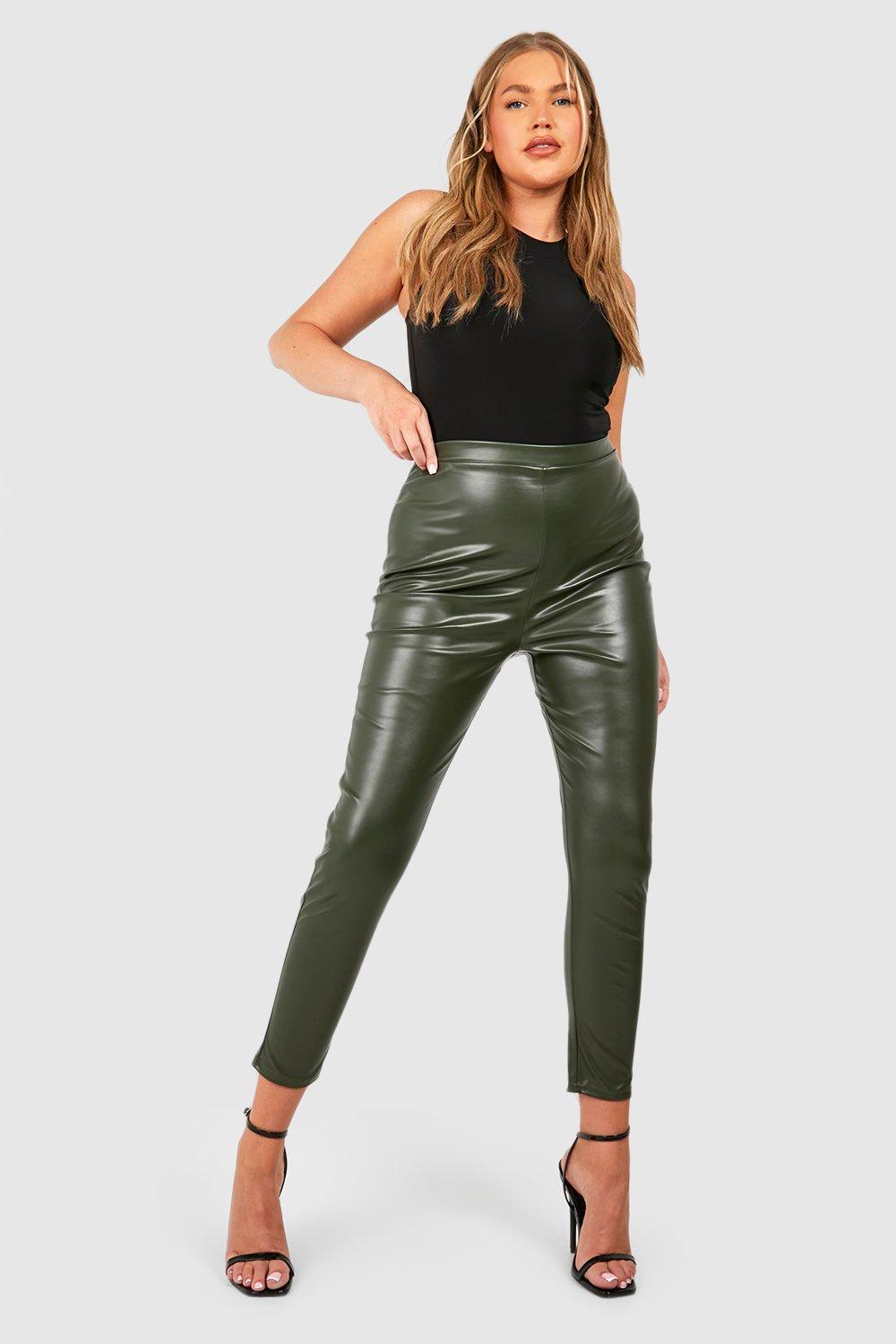 Matte 2025 pu leggings