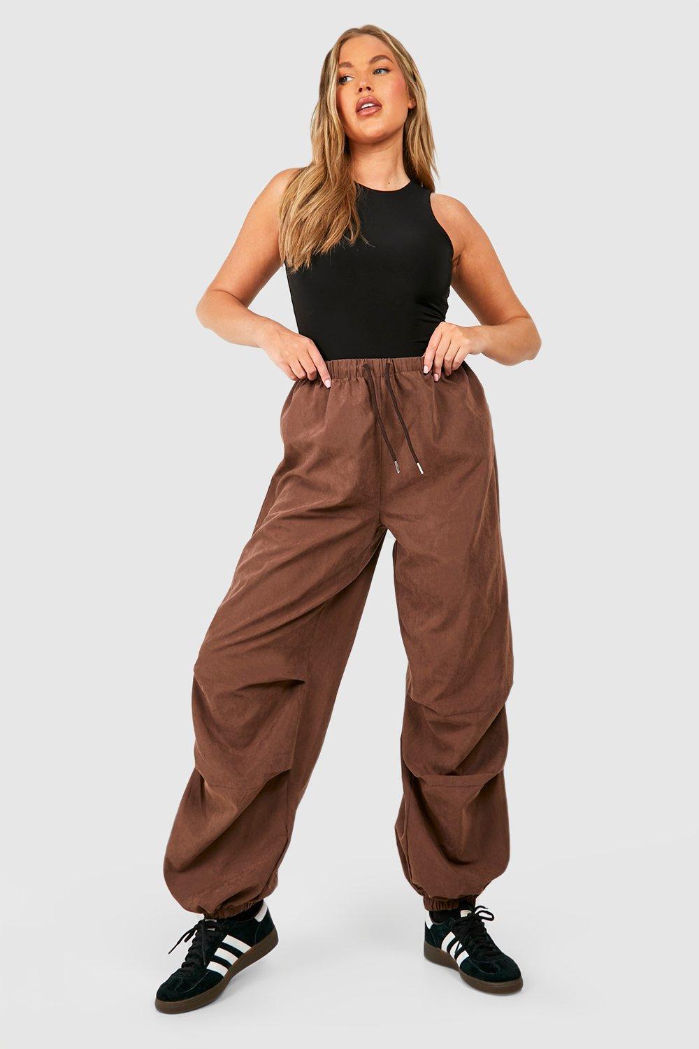 Plus Relaxed Soft Touch Cuffed Cargo Trouser