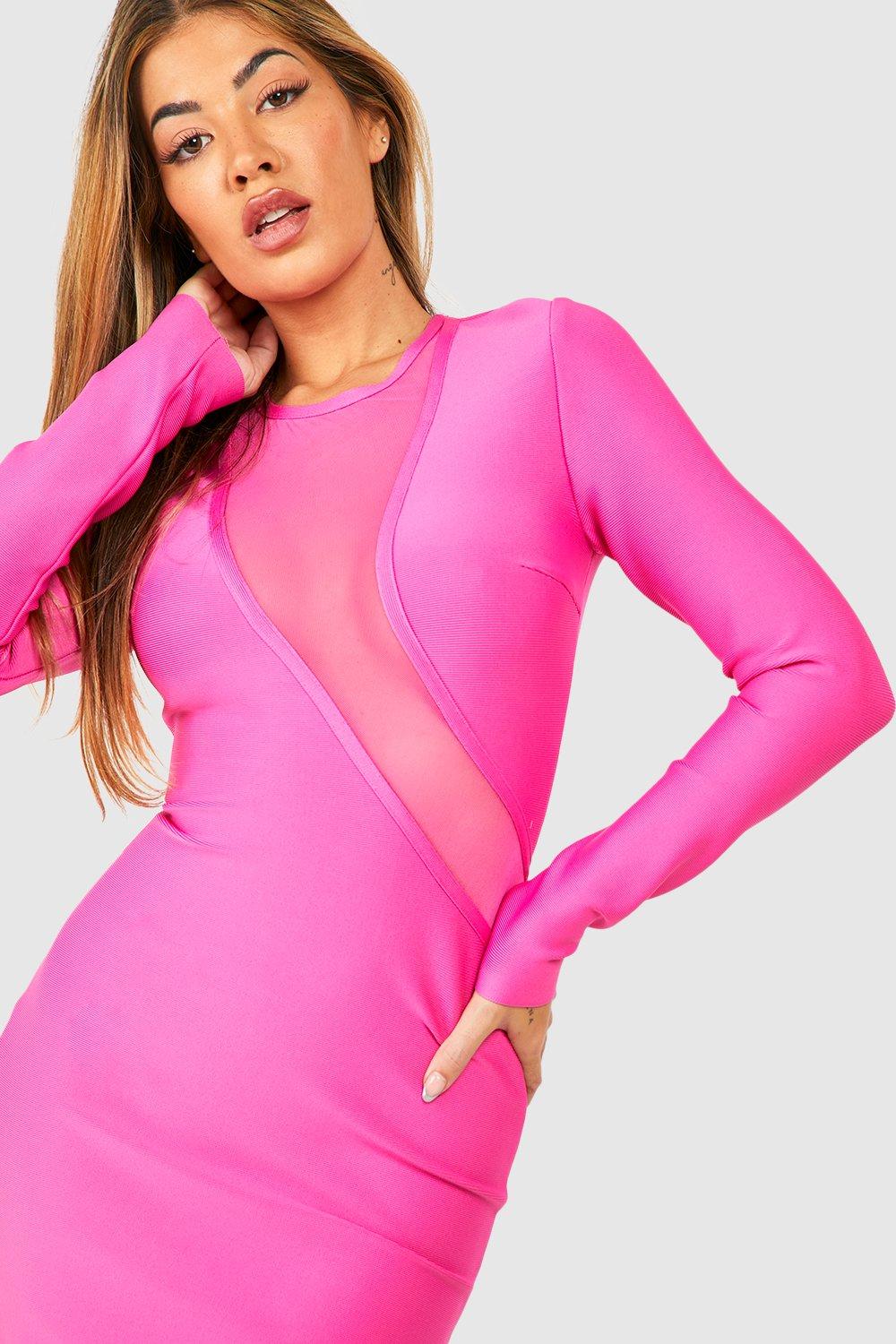 Boohoo store bandage dress