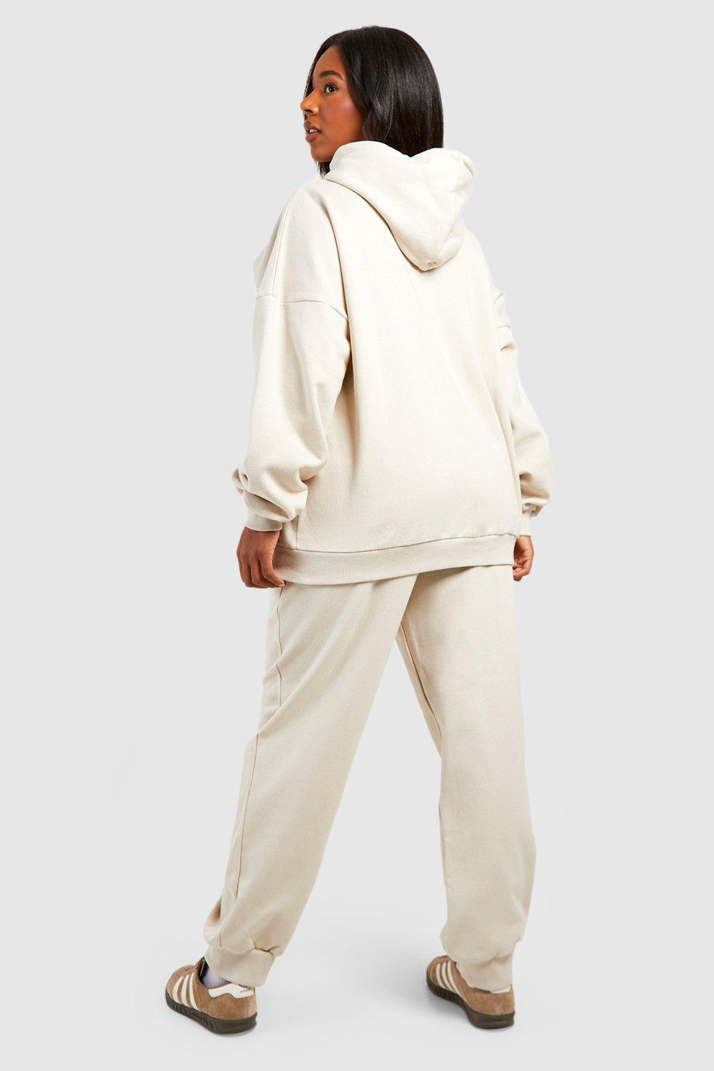 Women's 2 Piece Outfits Oversized Hoodie Sweatshirt Baggy Jogger Sweatpants  Y2K Sweatsuit Set with Pockets