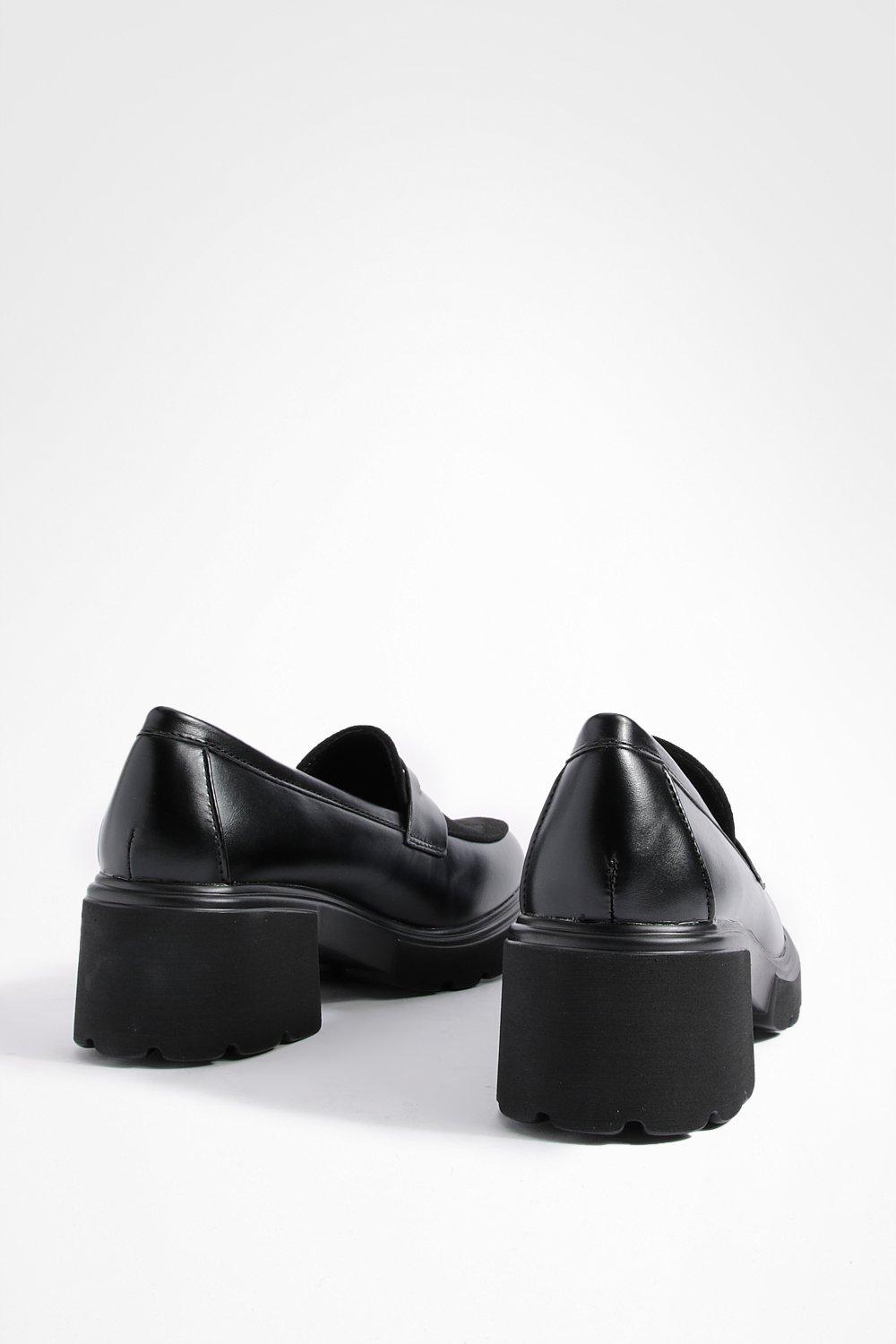 Heeled Chunky Loafers