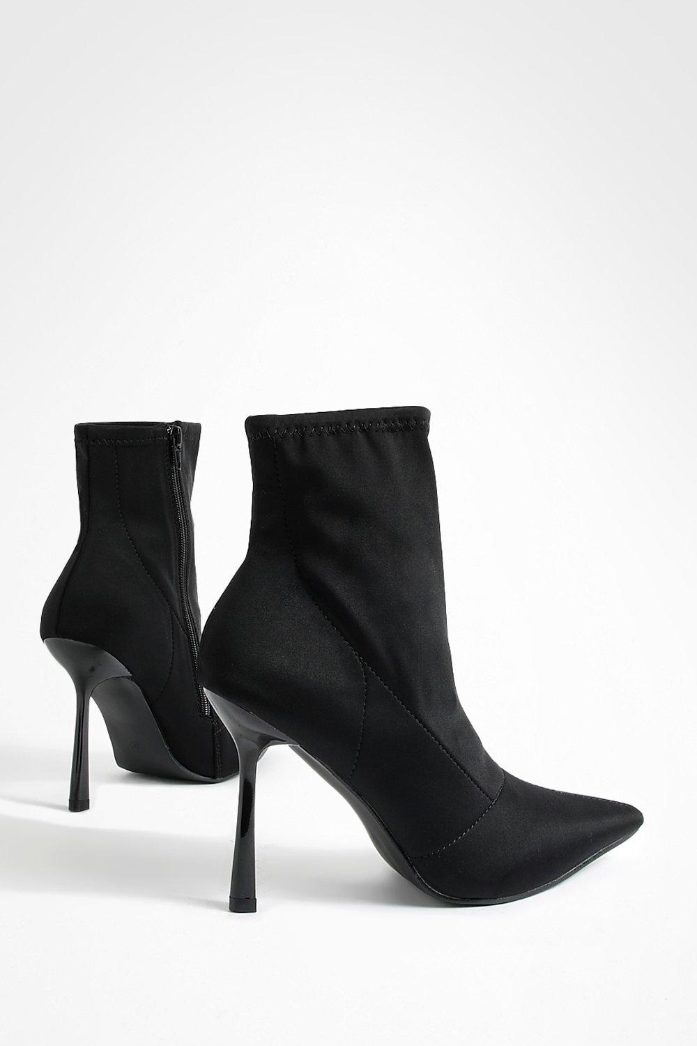 Boohoo black outlet sock boots