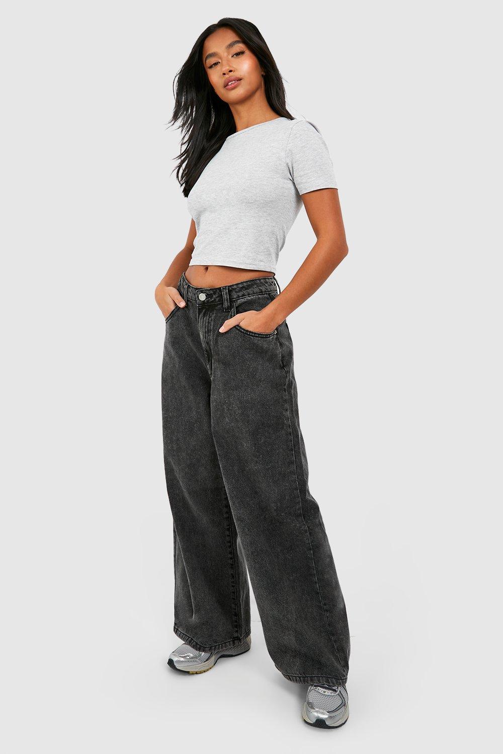 The Petite Wide Leg Jean