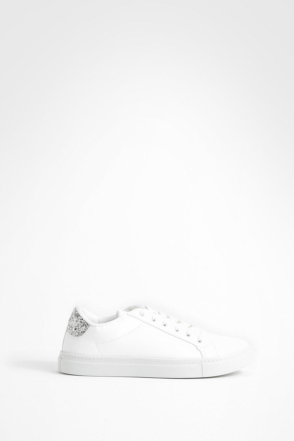 Boohoo clearance white shoes