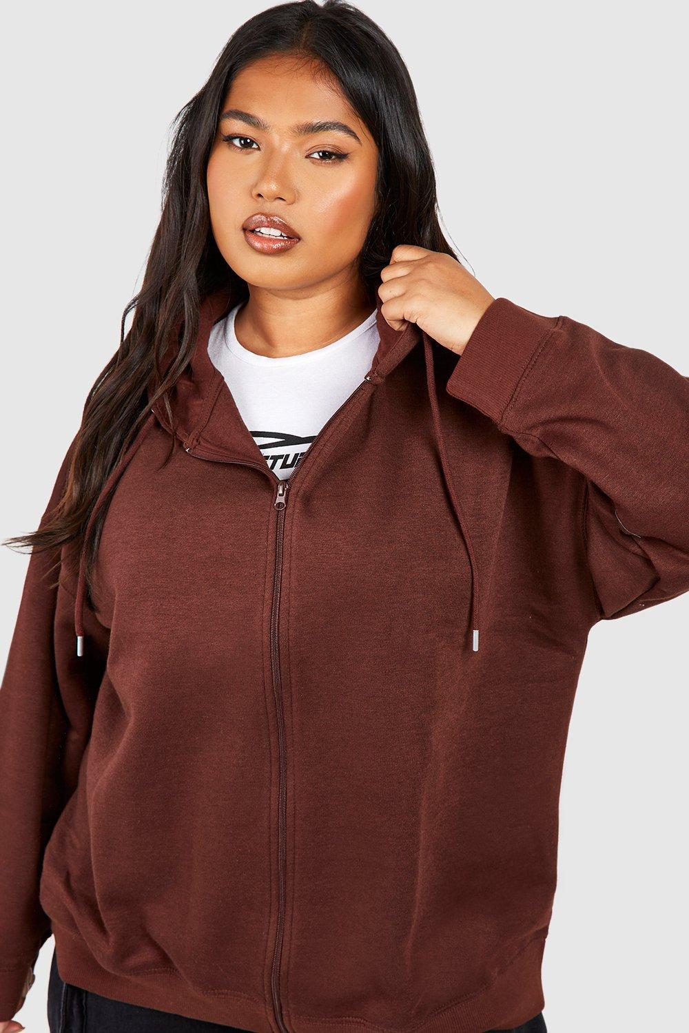 Boohoo zip sales up hoodie